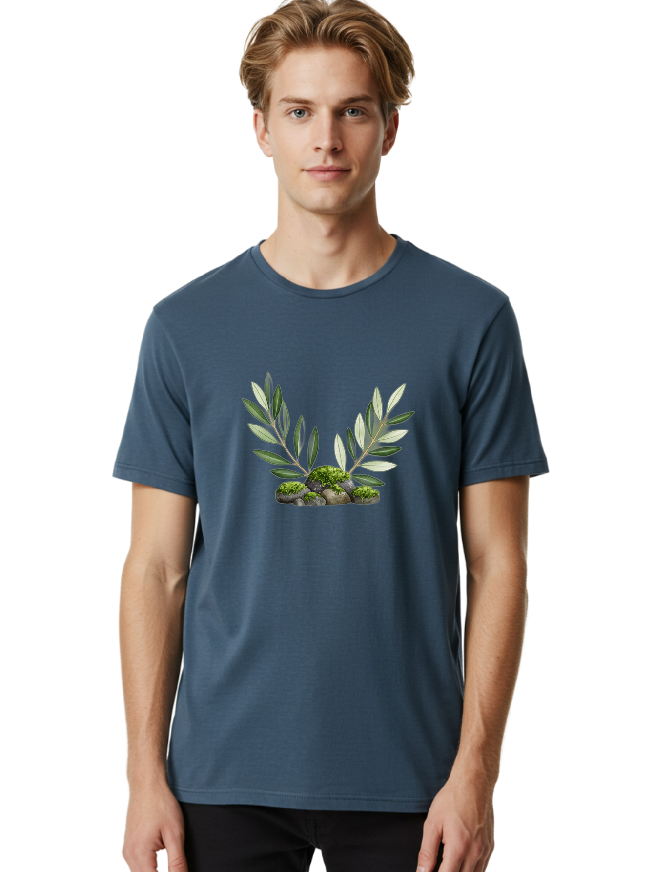 Olive-Branches-With-Rocks Men'S Graphic Tee, 100% Cotton, Comfortable Casual Summer Wear, Machine Washable, Vintage Camera, Old Camera, Antique Camera, Black Camera, Classic Photography, Photography Equipment, Nostalgic Device, Film Camera, Bag873