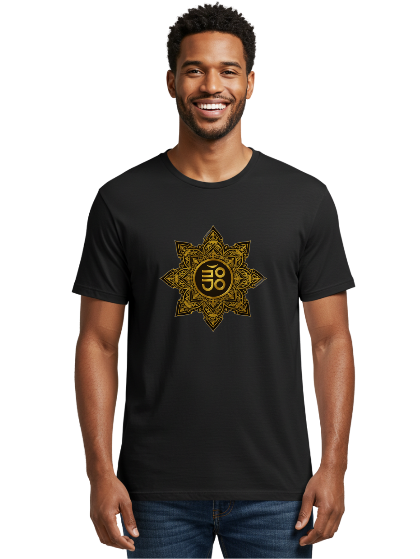Om-Symbol-Mandala Men'S Graphic Tee, 100% Cotton, Comfortable Casual Summer Wear, Machine Washable, Vintage Camera, Old Camera, Antique Camera, Black Camera, Classic Photography, Photography Equipment, Nostalgic Device, Film Camera, Camera Art Bag874