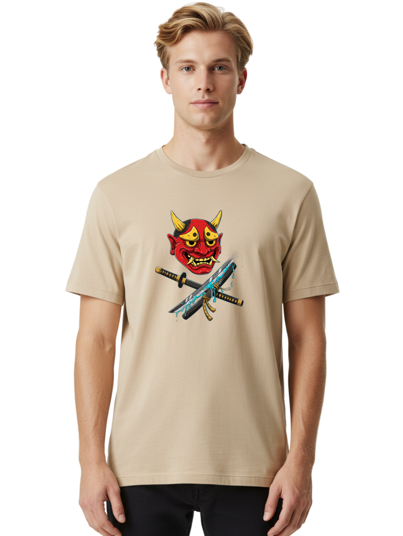 Oni-Mask-Swords Men'S Graphic Tee, 100% Cotton, Comfortable Casual Summer Wear, Machine Washable, Vintage Camera, Old Camera, Antique Camera, Black Camera, Classic Photography, Photography Equipment, Nostalgic Device, Film Camera, Camera Art Bag875