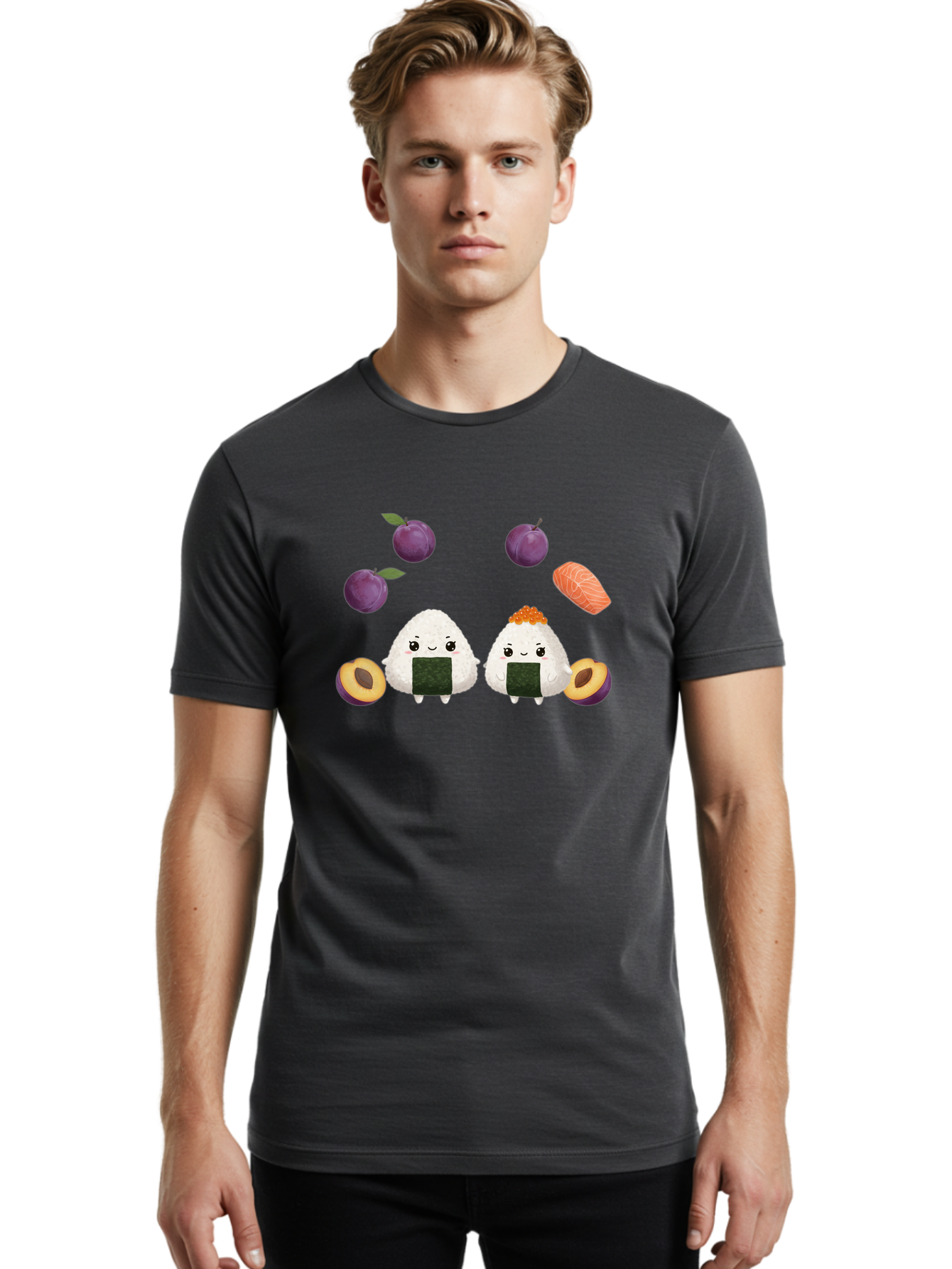 Onigiri-Friends Men'S Graphic Tee, 100% Cotton, Comfortable Casual Summer Wear, Machine Washable, Vintage Camera, Old Camera, Antique Camera, Black Camera, Classic Photography, Photography Equipment, Nostalgic Device, Film Camera, Camera Art Bag879