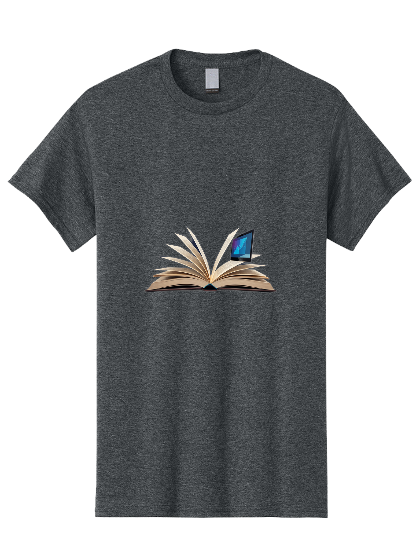 Open-Book-Laptop Men'S Graphic Tee, 100% Cotton, Comfortable Casual Summer Wear, Machine Washable, Vintage Camera, Old Camera, Antique Camera, Black Camera, Classic Photography, Photography Equipment, Nostalgic Device, Film Camera, Camera Art Bag880