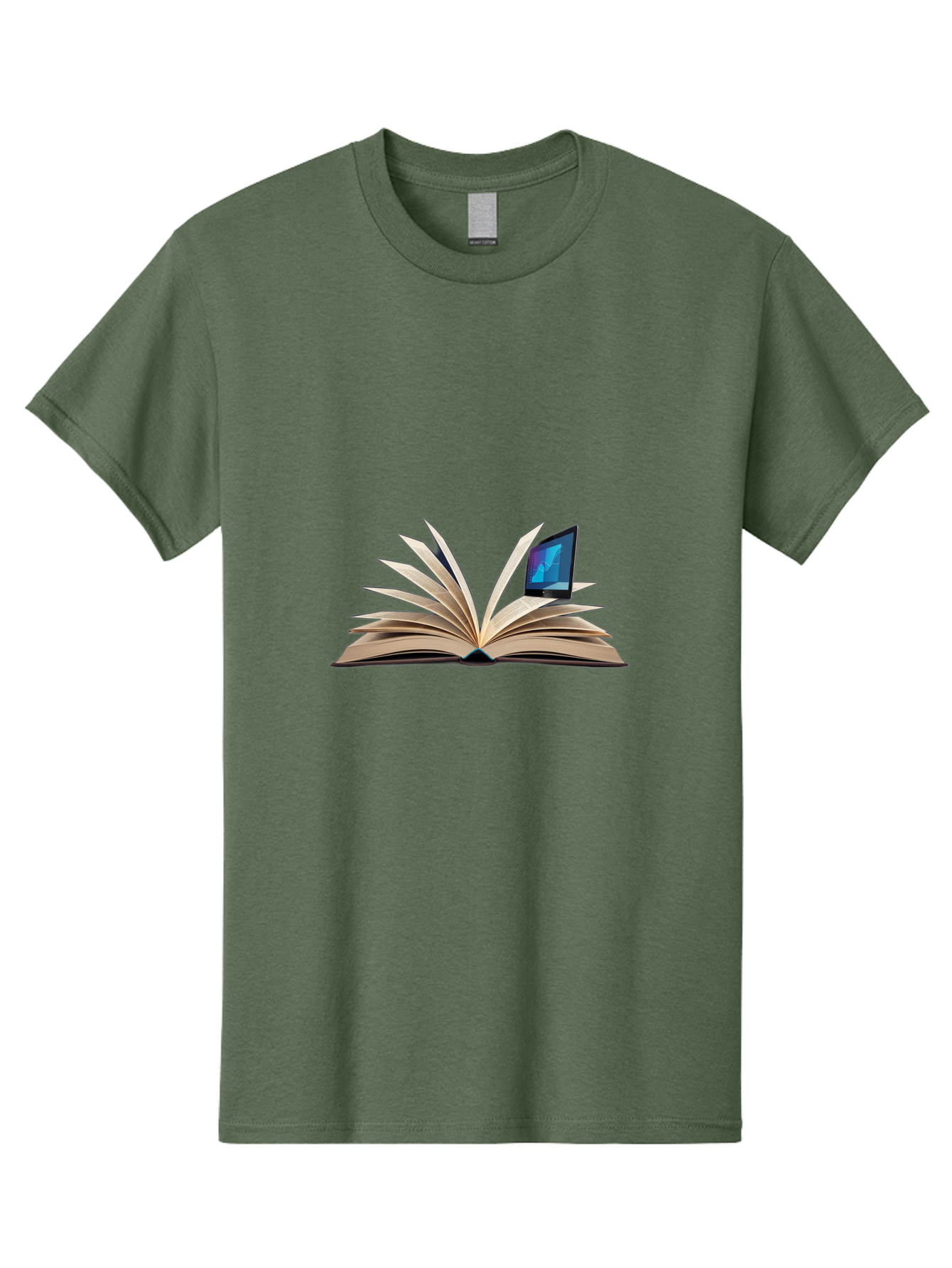 Open-Book-Laptop Men'S Graphic Tee, 100% Cotton, Comfortable Casual Summer Wear, Machine Washable, Vintage Camera, Old Camera, Antique Camera, Black Camera, Classic Photography, Photography Equipment, Nostalgic Device, Film Camera, Camera Art Bag880