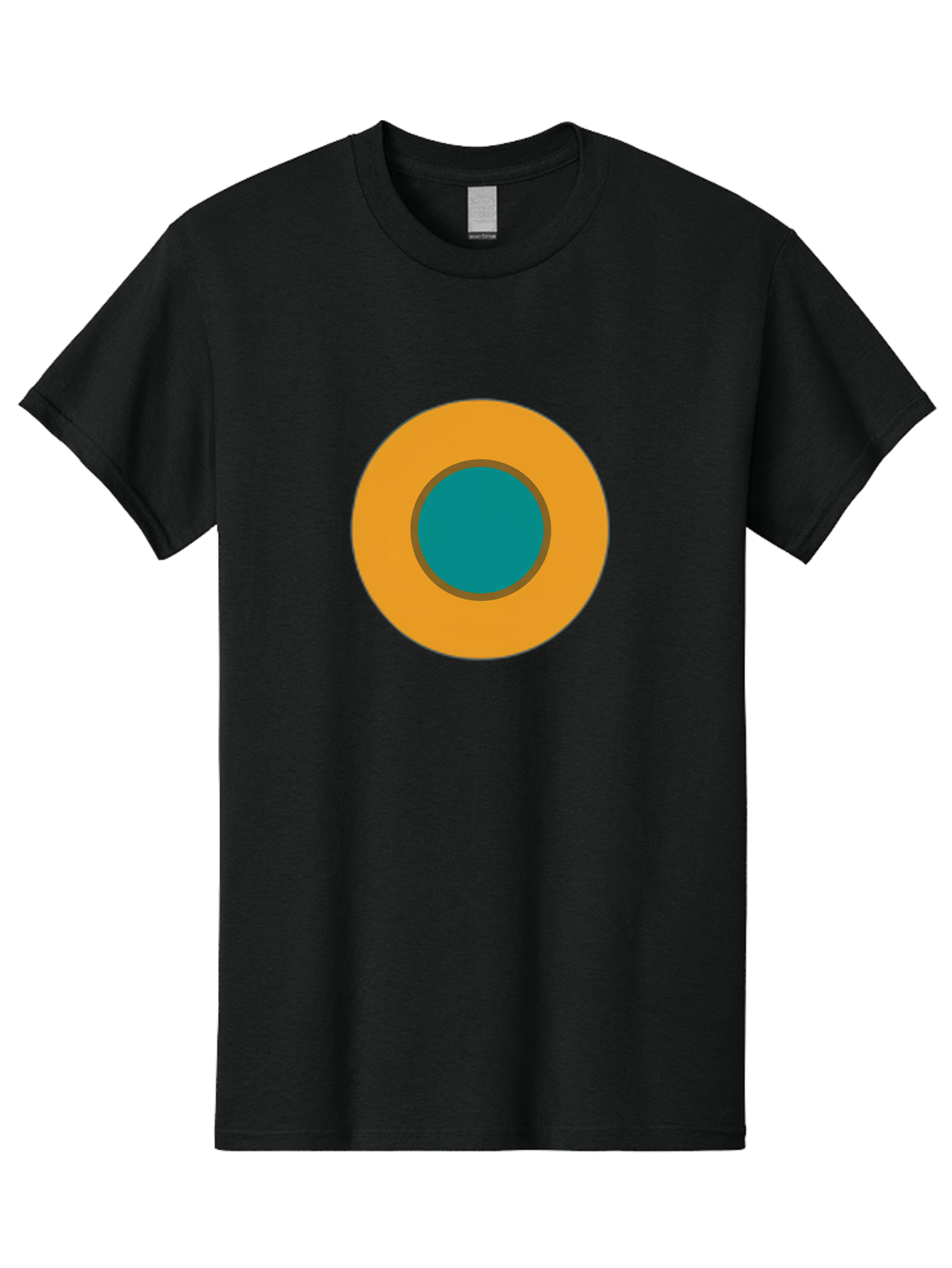 Orange-Circle Men'S Graphic Tee, 100% Cotton, Comfortable Casual Summer Wear, Machine Washable, Vintage Camera, Old Camera, Antique Camera, Black Camera, Classic Photography, Photography Equipment, Nostalgic Device, Film Camera, Camera Art Bag882