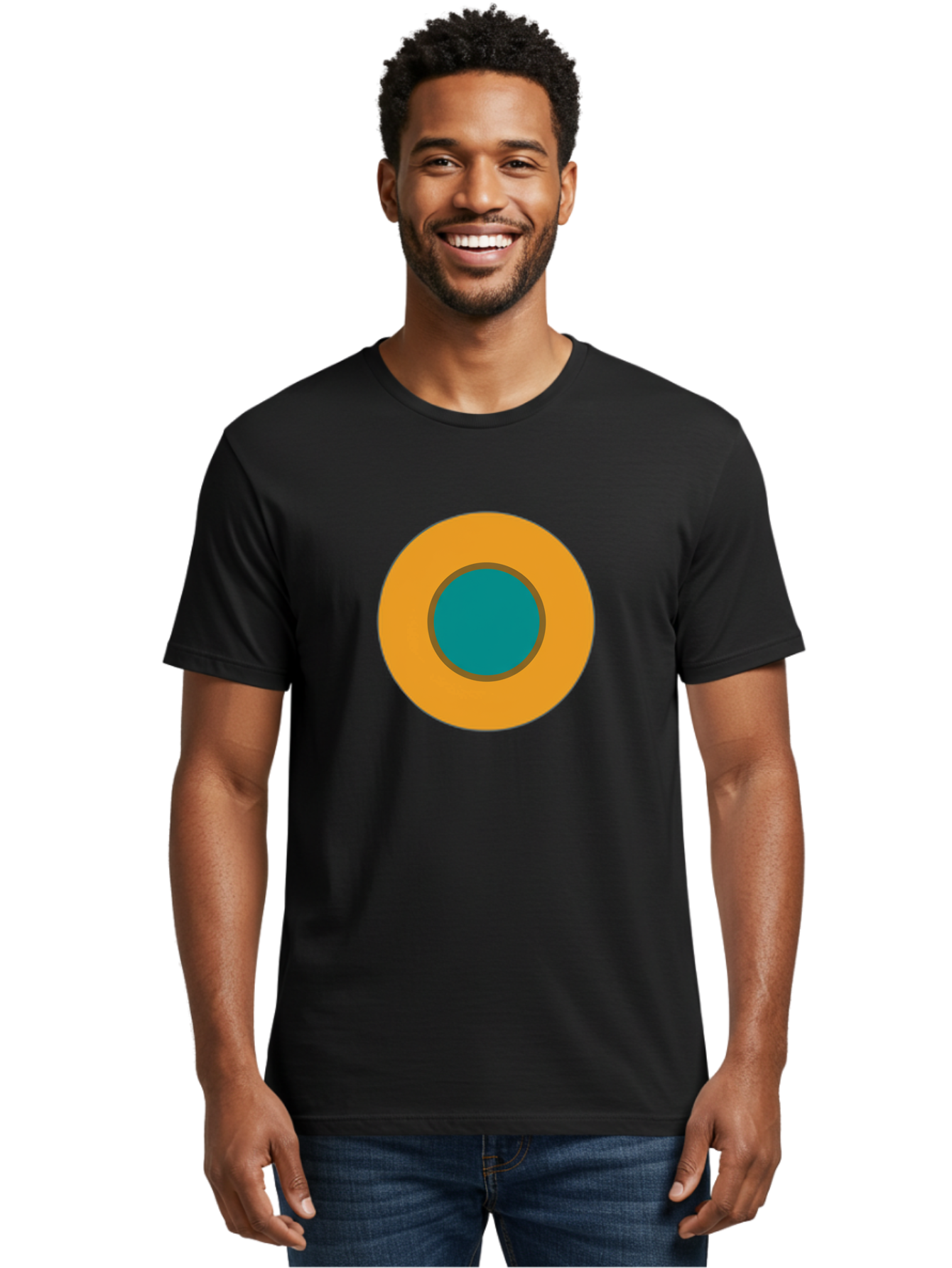 Orange-Circle Men'S Graphic Tee, 100% Cotton, Comfortable Casual Summer Wear, Machine Washable, Vintage Camera, Old Camera, Antique Camera, Black Camera, Classic Photography, Photography Equipment, Nostalgic Device, Film Camera, Camera Art Bag882