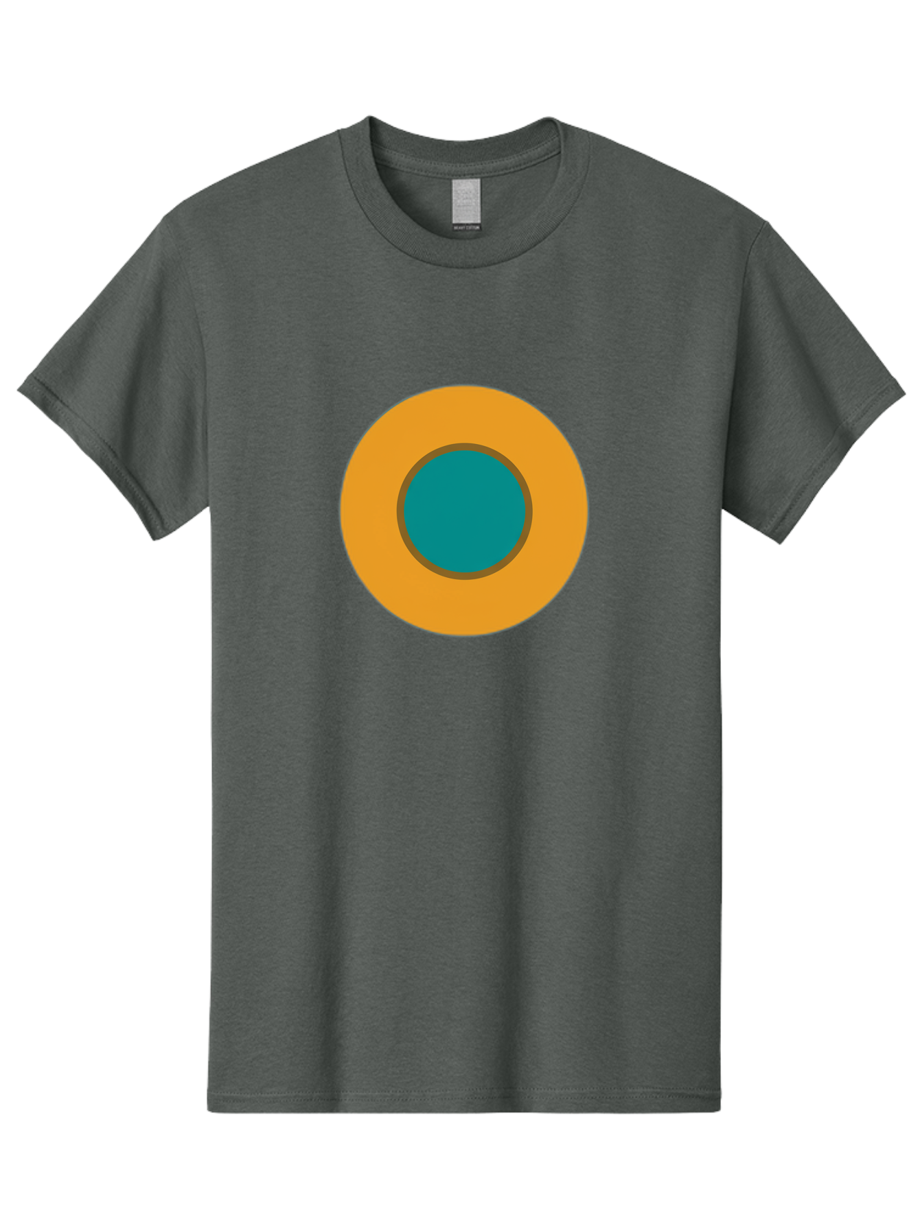 Orange-Circle Men'S Graphic Tee, 100% Cotton, Comfortable Casual Summer Wear, Machine Washable, Vintage Camera, Old Camera, Antique Camera, Black Camera, Classic Photography, Photography Equipment, Nostalgic Device, Film Camera, Camera Art Bag882
