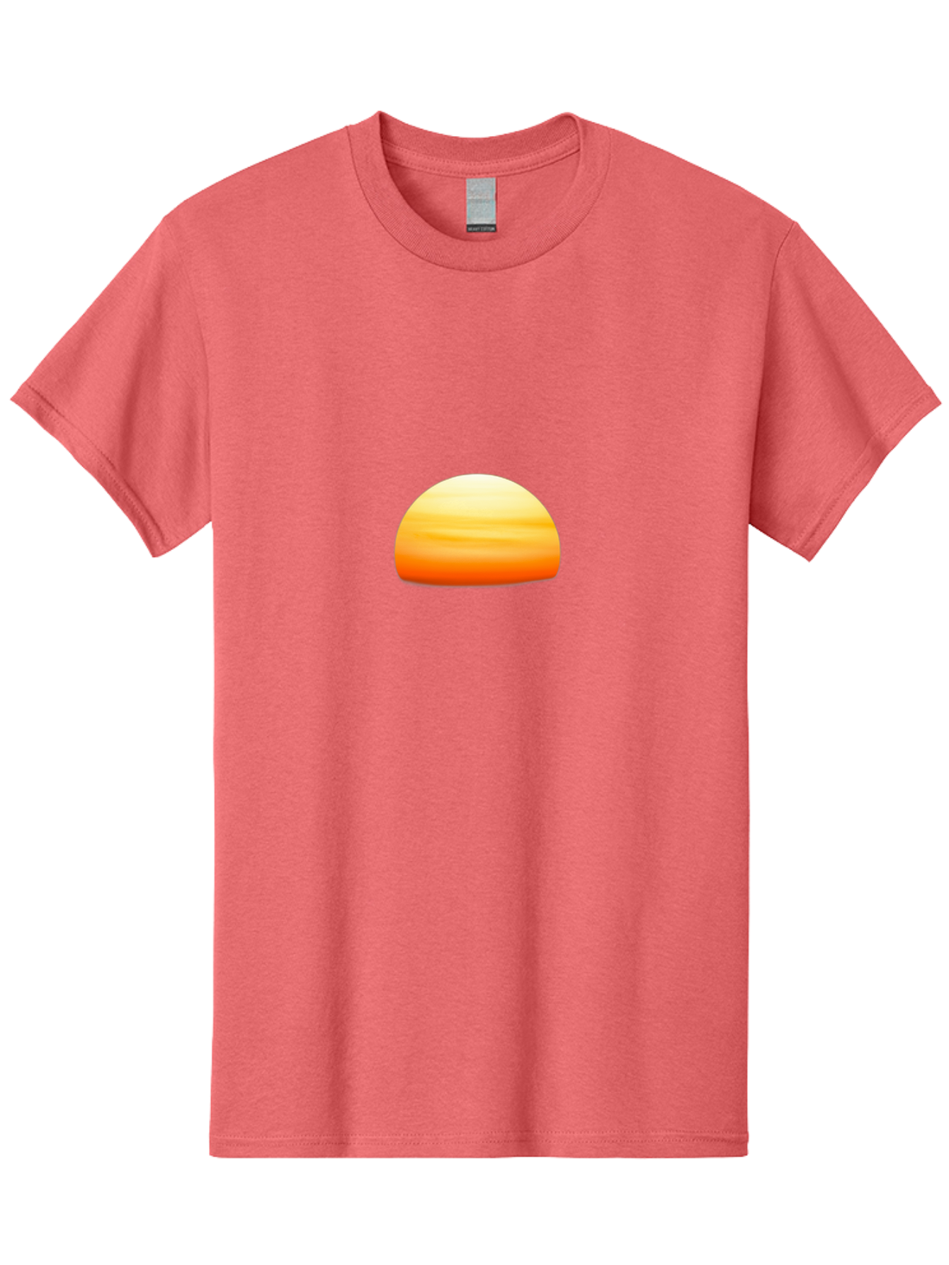 Orange-Gradient-Dome Men'S Graphic Tee, 100% Cotton, Comfortable Casual Summer Wear, Machine Washable, Vintage Camera, Old Camera, Antique Camera, Black Camera, Classic Photography, Photography Equipment, Nostalgic Device, Film Camera, Bag883