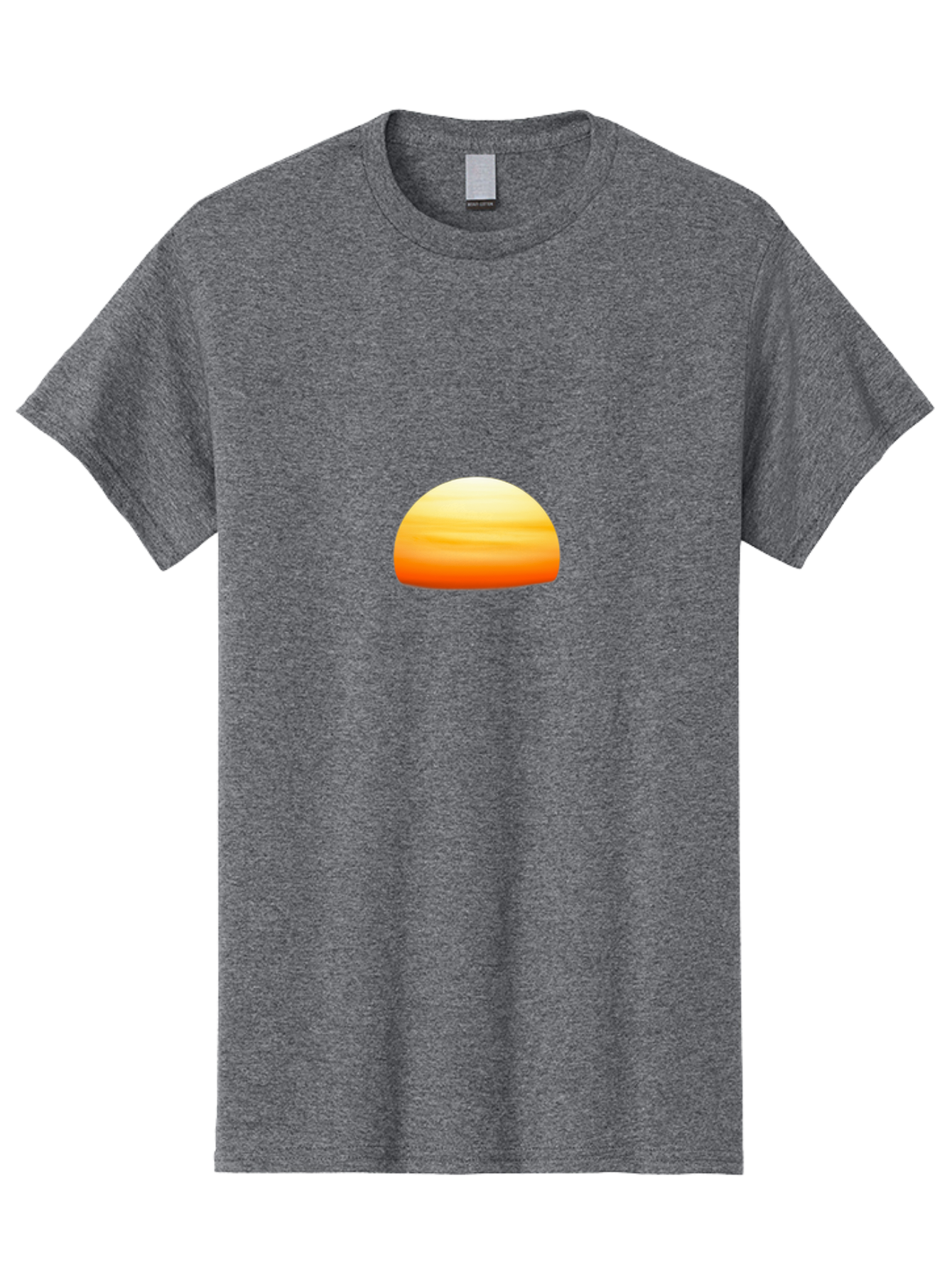 Orange-Gradient-Dome Men'S Graphic Tee, 100% Cotton, Comfortable Casual Summer Wear, Machine Washable, Vintage Camera, Old Camera, Antique Camera, Black Camera, Classic Photography, Photography Equipment, Nostalgic Device, Film Camera, Bag883