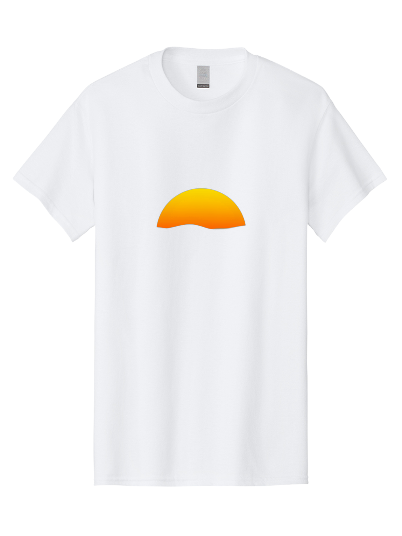 Orange-Half-Circle Men'S Graphic Tee, 100% Cotton, Comfortable Casual Summer Wear, Machine Washable, Vintage Camera, Old Camera, Antique Camera, Black Camera, Classic Photography, Photography Equipment, Nostalgic Device, Film Camera, Bag884
