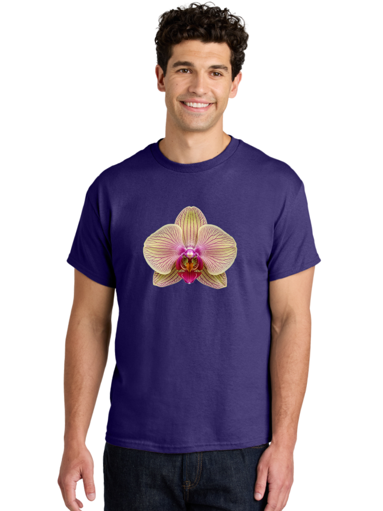 Orchid Men'S Graphic Tee, 100% Cotton, Comfortable Casual Summer Wear, Machine Washable, Vintage Camera, Old Camera, Antique Camera, Black Camera, Classic Photography, Photography Equipment, Nostalgic Device, Film Camera, Camera Art Bag886