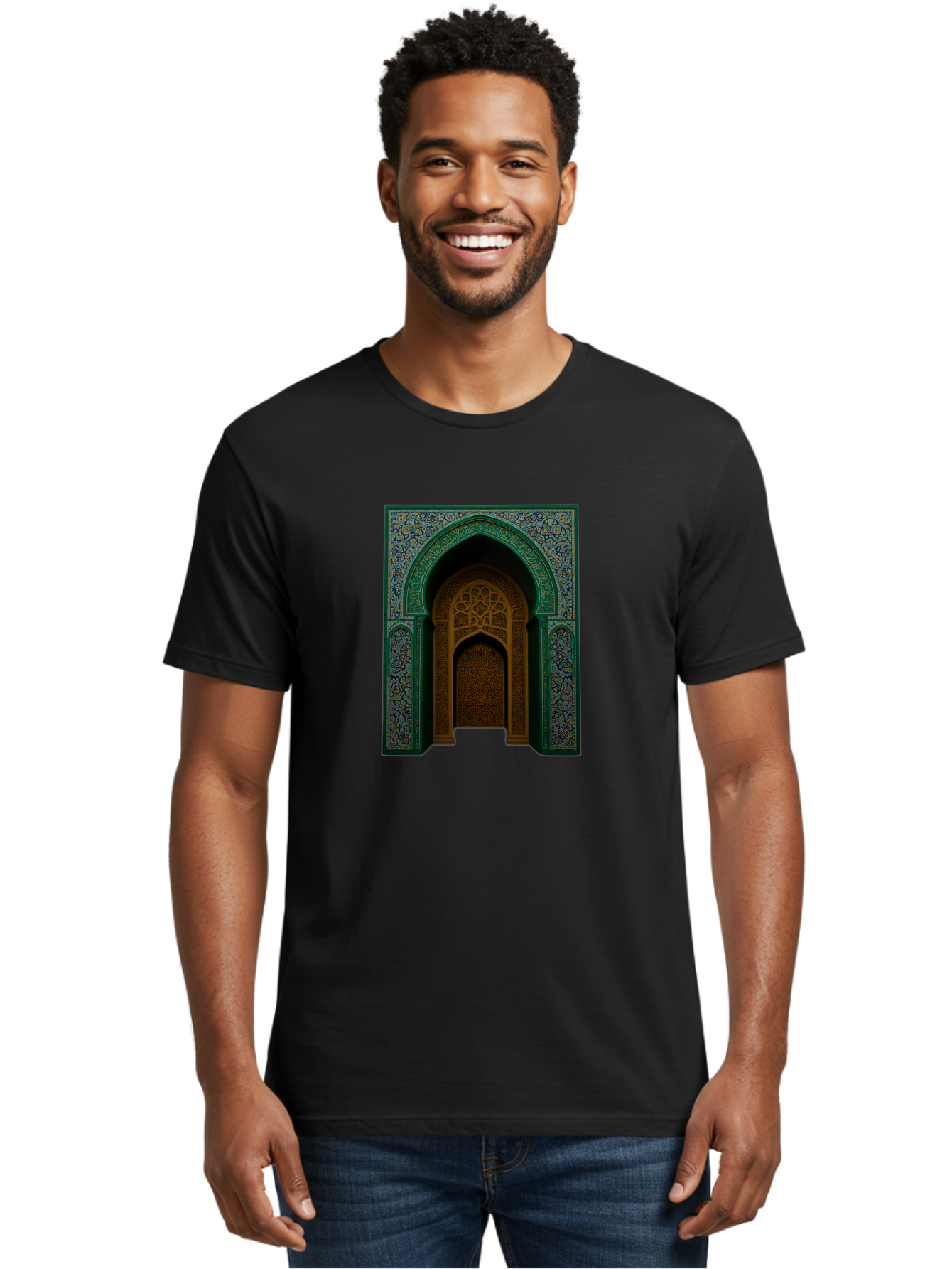 Ornate-Archway-1 Men'S Graphic Tee, 100% Cotton, Comfortable Casual Summer Wear, Machine Washable, Vintage Camera, Old Camera, Antique Camera, Black Camera, Classic Photography, Photography Equipment, Nostalgic Device, Film Camera, Camera Art Bag892