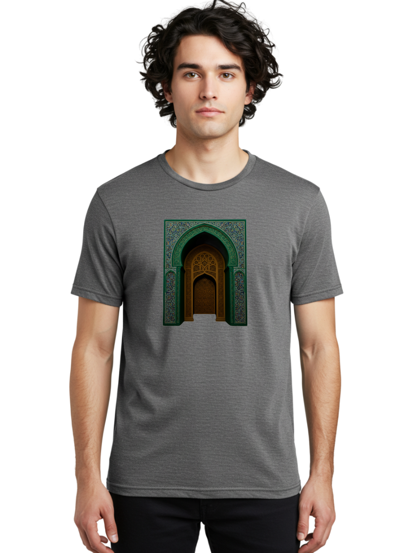 Ornate-Archway-1 Men'S Graphic Tee, 100% Cotton, Comfortable Casual Summer Wear, Machine Washable, Vintage Camera, Old Camera, Antique Camera, Black Camera, Classic Photography, Photography Equipment, Nostalgic Device, Film Camera, Camera Art Bag892