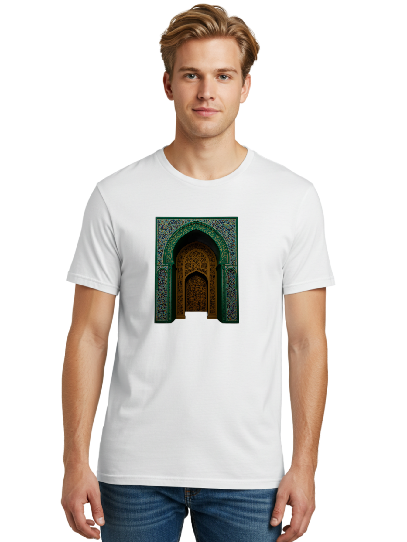 Ornate-Archway-1 Men'S Graphic Tee, 100% Cotton, Comfortable Casual Summer Wear, Machine Washable, Vintage Camera, Old Camera, Antique Camera, Black Camera, Classic Photography, Photography Equipment, Nostalgic Device, Film Camera, Camera Art Bag892