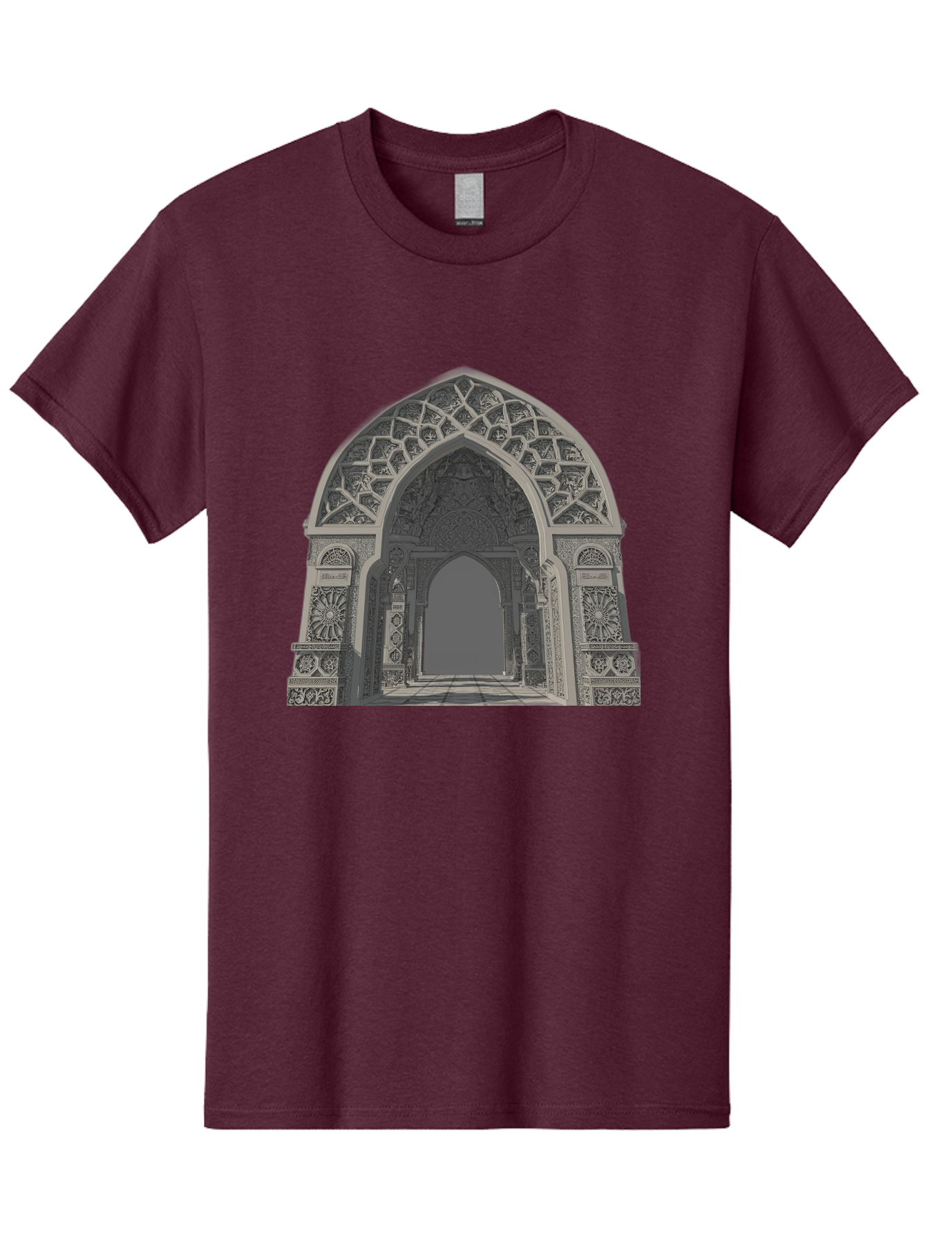 Ornate-Archway-2 Men'S Graphic Tee, 100% Cotton, Comfortable Casual Summer Wear, Machine Washable, Vintage Camera, Old Camera, Antique Camera, Black Camera, Classic Photography, Photography Equipment, Nostalgic Device, Film Camera, Camera Art Bag893