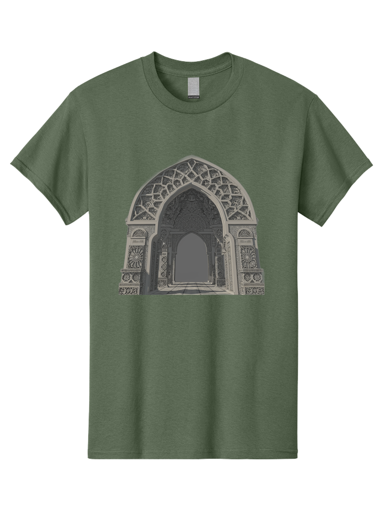 Ornate-Archway-2 Men'S Graphic Tee, 100% Cotton, Comfortable Casual Summer Wear, Machine Washable, Vintage Camera, Old Camera, Antique Camera, Black Camera, Classic Photography, Photography Equipment, Nostalgic Device, Film Camera, Camera Art Bag893