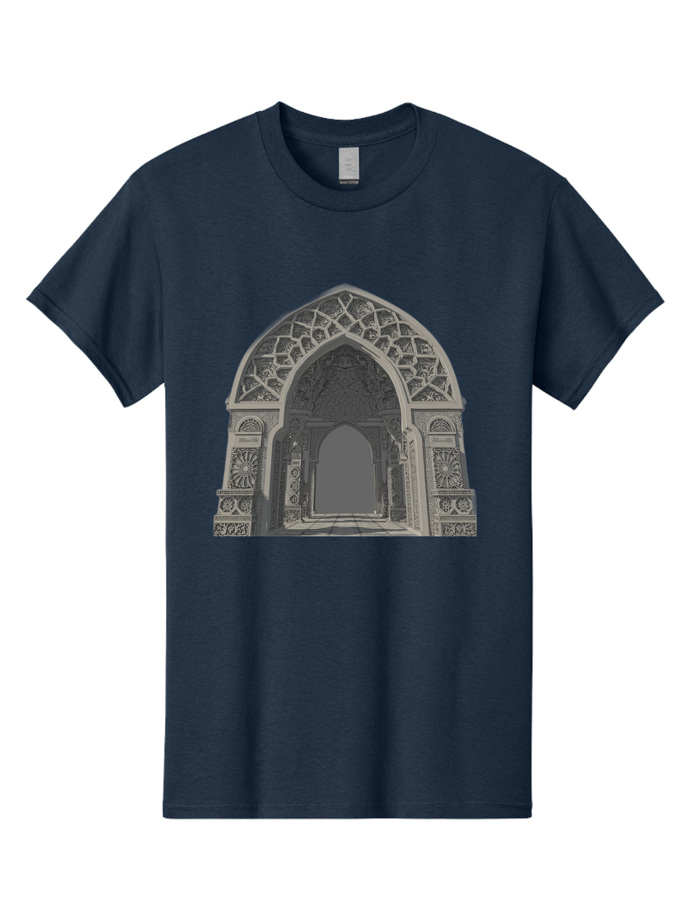 Ornate-Archway-2 Men'S Graphic Tee, 100% Cotton, Comfortable Casual Summer Wear, Machine Washable, Vintage Camera, Old Camera, Antique Camera, Black Camera, Classic Photography, Photography Equipment, Nostalgic Device, Film Camera, Camera Art Bag893