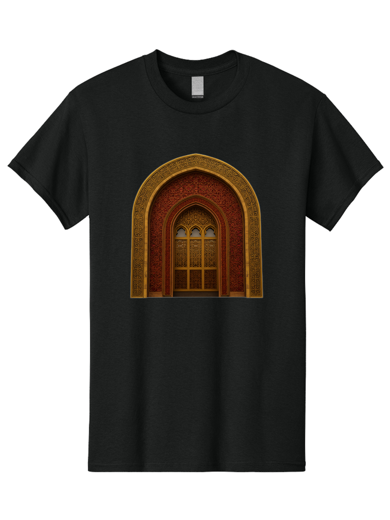 Ornate-Archway Men'S Graphic Tee, 100% Cotton, Comfortable Casual Summer Wear, Machine Washable, Vintage Camera, Old Camera, Antique Camera, Black Camera, Classic Photography, Photography Equipment, Nostalgic Device, Film Camera, Camera Art Bag894