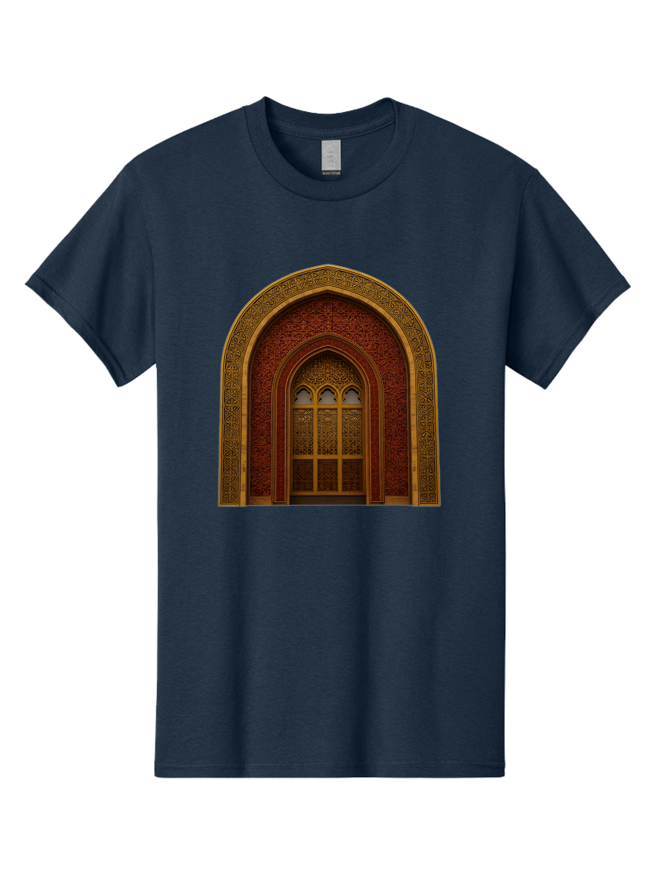 Ornate-Archway Men'S Graphic Tee, 100% Cotton, Comfortable Casual Summer Wear, Machine Washable, Vintage Camera, Old Camera, Antique Camera, Black Camera, Classic Photography, Photography Equipment, Nostalgic Device, Film Camera, Camera Art Bag894