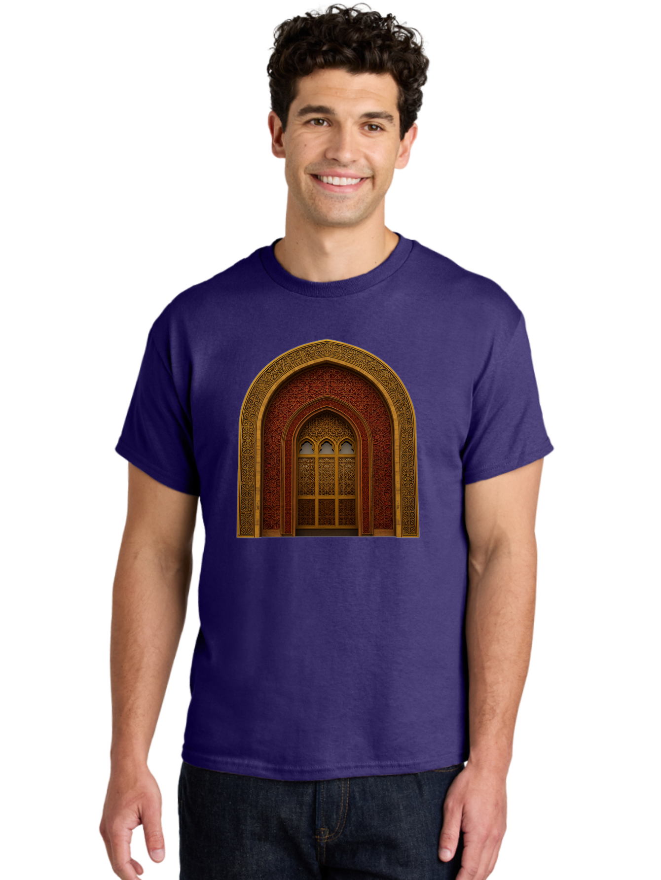 Ornate-Archway Men'S Graphic Tee, 100% Cotton, Comfortable Casual Summer Wear, Machine Washable, Vintage Camera, Old Camera, Antique Camera, Black Camera, Classic Photography, Photography Equipment, Nostalgic Device, Film Camera, Camera Art Bag894