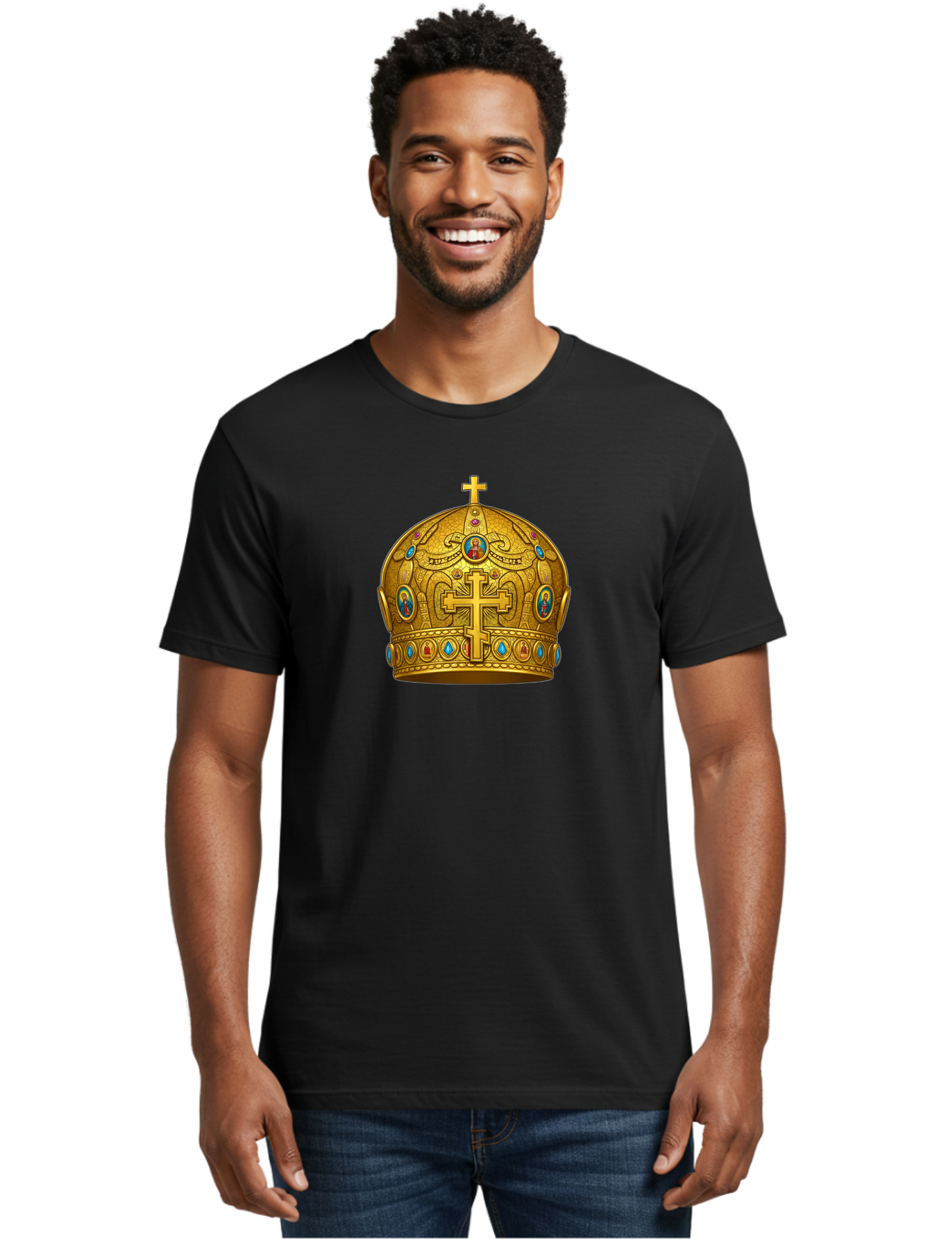 Ornate-Crown Men'S Graphic Tee, 100% Cotton, Comfortable Casual Summer Wear, Machine Washable, Vintage Camera, Old Camera, Antique Camera, Black Camera, Classic Photography, Photography Equipment, Nostalgic Device, Film Camera, Camera Art Bag898