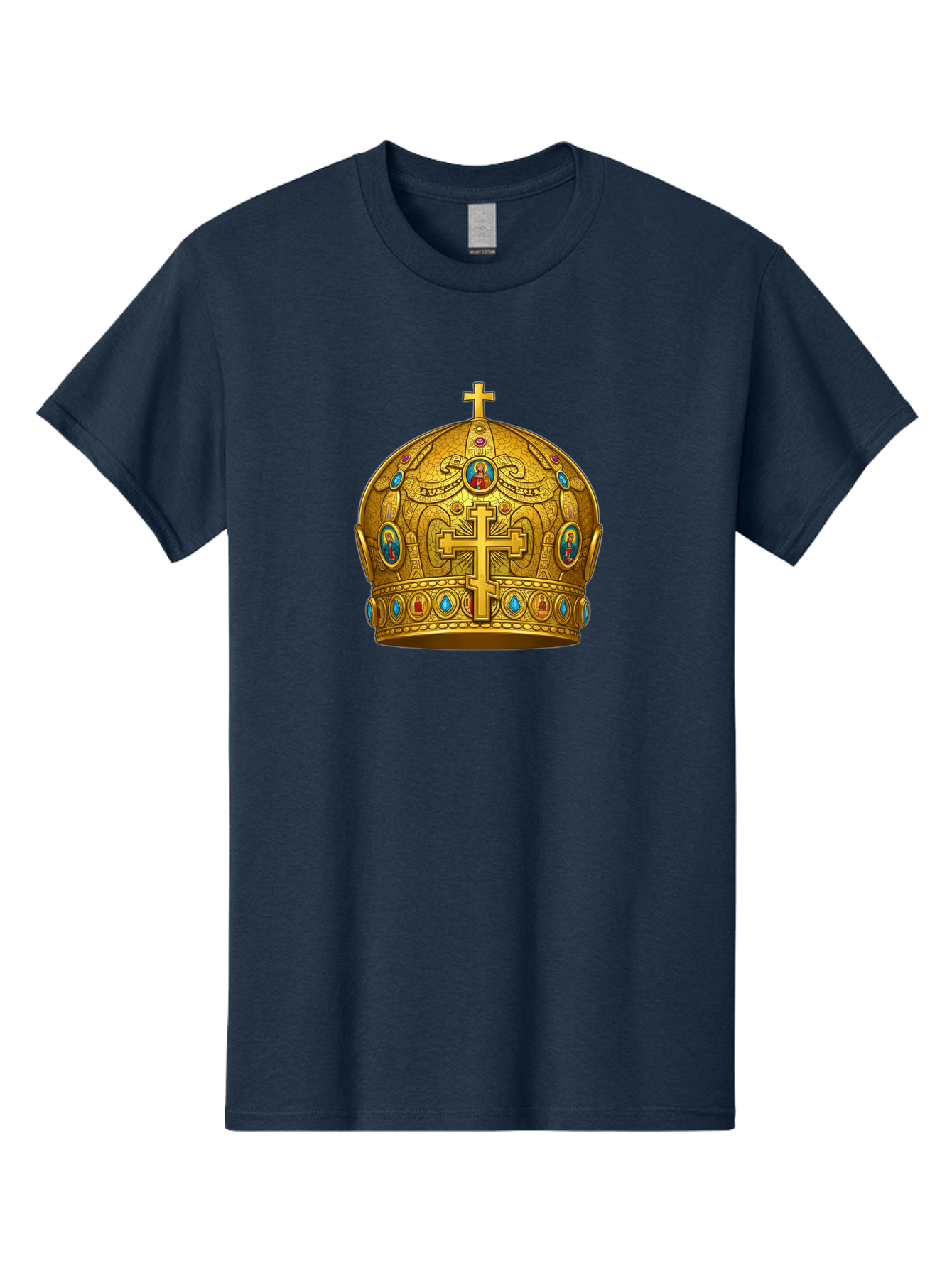 Ornate-Crown Men'S Graphic Tee, 100% Cotton, Comfortable Casual Summer Wear, Machine Washable, Vintage Camera, Old Camera, Antique Camera, Black Camera, Classic Photography, Photography Equipment, Nostalgic Device, Film Camera, Camera Art Bag898