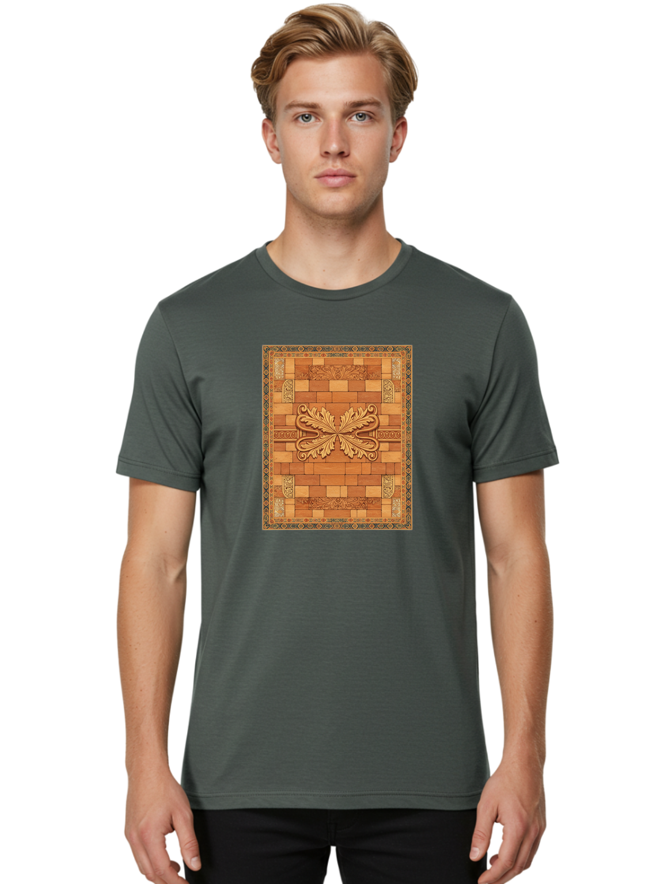 Ornate-Floor Men'S Graphic Tee, 100% Cotton, Comfortable Casual Summer Wear, Machine Washable, Vintage Camera, Old Camera, Antique Camera, Black Camera, Classic Photography, Photography Equipment, Nostalgic Device, Film Camera, Camera Art Bag900