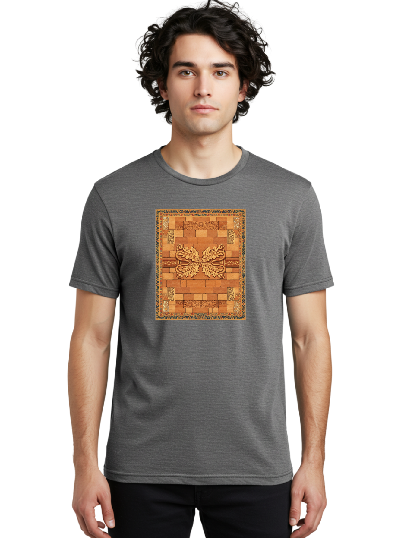 Ornate-Floor Men'S Graphic Tee, 100% Cotton, Comfortable Casual Summer Wear, Machine Washable, Vintage Camera, Old Camera, Antique Camera, Black Camera, Classic Photography, Photography Equipment, Nostalgic Device, Film Camera, Camera Art Bag900