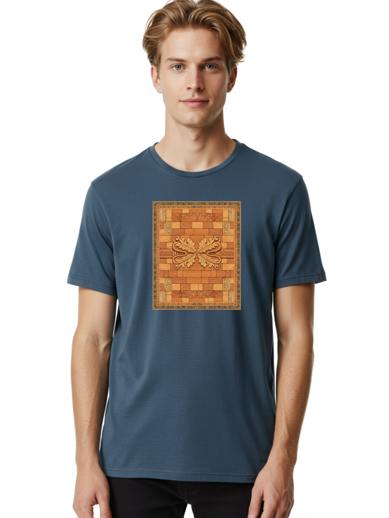 Ornate-Floor Men'S Graphic Tee, 100% Cotton, Comfortable Casual Summer Wear, Machine Washable, Vintage Camera, Old Camera, Antique Camera, Black Camera, Classic Photography, Photography Equipment, Nostalgic Device, Film Camera, Camera Art Bag900