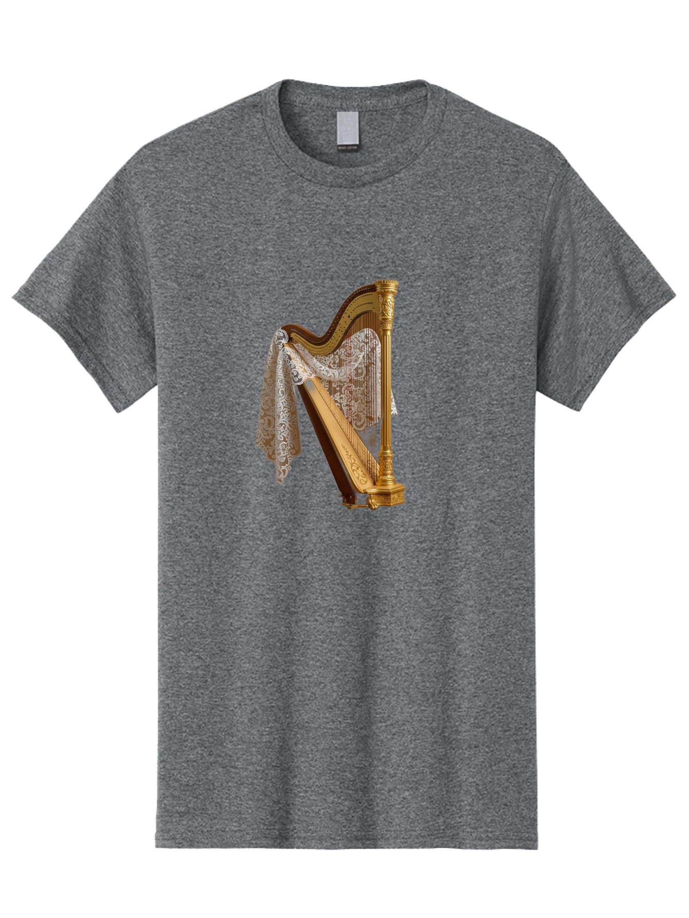 Ornate-Harp Men'S Graphic Tee, 100% Cotton, Comfortable Casual Summer Wear, Machine Washable, Vintage Camera, Old Camera, Antique Camera, Black Camera, Classic Photography, Photography Equipment, Nostalgic Device, Film Camera, Camera Art Bag901