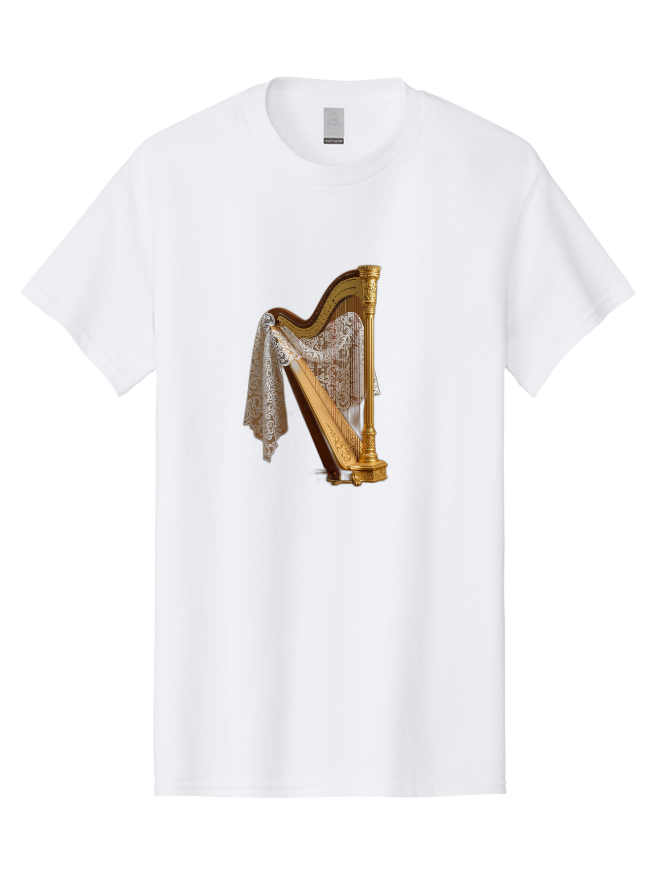 Ornate-Harp Men'S Graphic Tee, 100% Cotton, Comfortable Casual Summer Wear, Machine Washable, Vintage Camera, Old Camera, Antique Camera, Black Camera, Classic Photography, Photography Equipment, Nostalgic Device, Film Camera, Camera Art Bag901