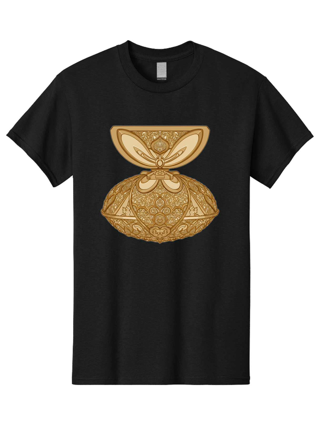 Ornate-Perfume-Bottle Men'S Graphic Tee, 100% Cotton, Comfortable Casual Summer Wear, Machine Washable, Vintage Camera, Old Camera, Antique Camera, Black Camera, Classic Photography, Photography Equipment, Nostalgic Device, Film Camera, Bag903