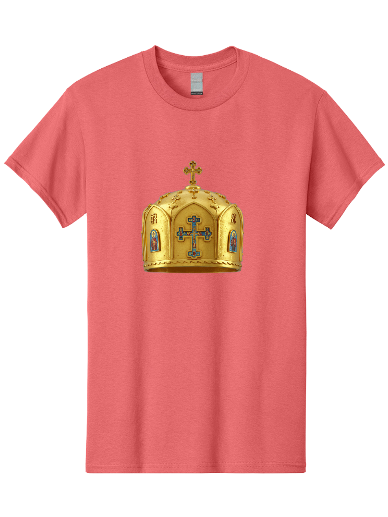 Orthodox-Crown-1 Men'S Graphic Tee, 100% Cotton, Comfortable Casual Summer Wear, Machine Washable, Vintage Camera, Old Camera, Antique Camera, Black Camera, Classic Photography, Photography Equipment, Nostalgic Device, Film Camera, Camera Art Bag904