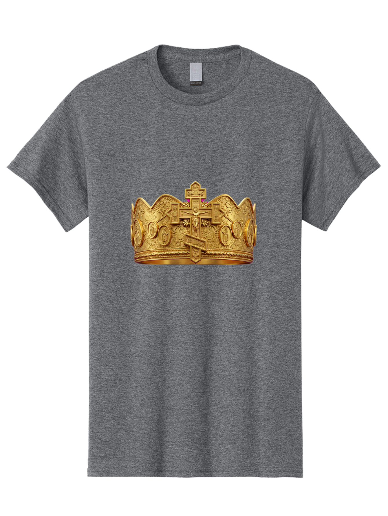 Orthodox-Crown-2 Men'S Graphic Tee, 100% Cotton, Comfortable Casual Summer Wear, Machine Washable, Vintage Camera, Old Camera, Antique Camera, Black Camera, Classic Photography, Photography Equipment, Nostalgic Device, Film Camera, Camera Art Bag905