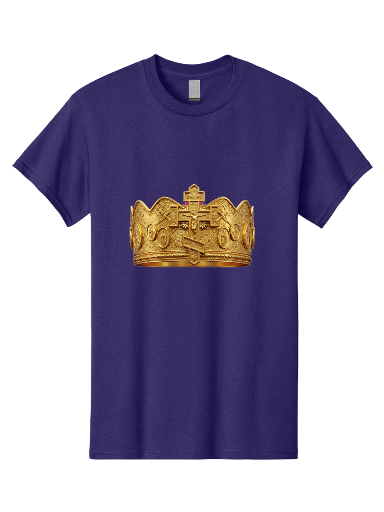 Orthodox-Crown-2 Men'S Graphic Tee, 100% Cotton, Comfortable Casual Summer Wear, Machine Washable, Vintage Camera, Old Camera, Antique Camera, Black Camera, Classic Photography, Photography Equipment, Nostalgic Device, Film Camera, Camera Art Bag905