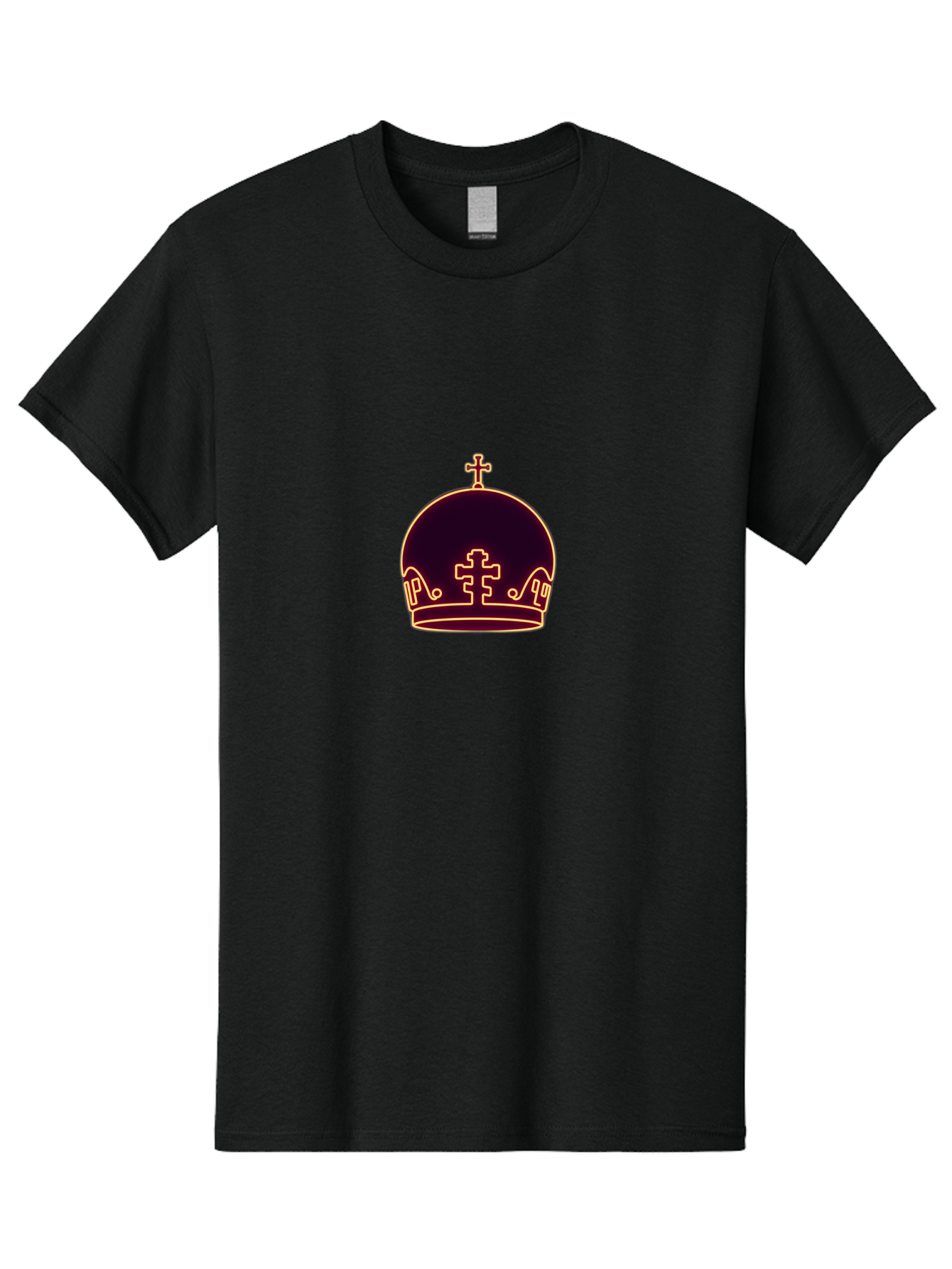Orthodox-Crown-4 Men'S Graphic Tee, 100% Cotton, Comfortable Casual Summer Wear, Machine Washable, Vintage Camera, Old Camera, Antique Camera, Black Camera, Classic Photography, Photography Equipment, Nostalgic Device, Film Camera, Camera Art Bag907