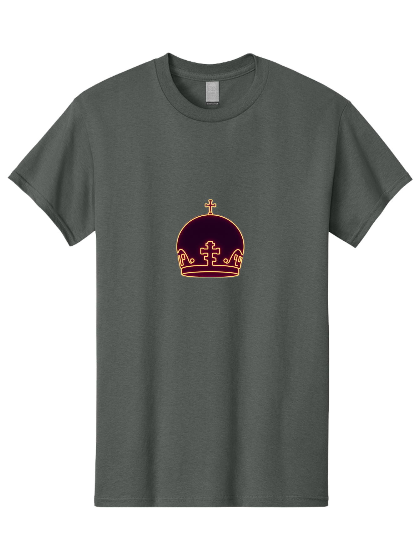 Orthodox-Crown-4 Men'S Graphic Tee, 100% Cotton, Comfortable Casual Summer Wear, Machine Washable, Vintage Camera, Old Camera, Antique Camera, Black Camera, Classic Photography, Photography Equipment, Nostalgic Device, Film Camera, Camera Art Bag907