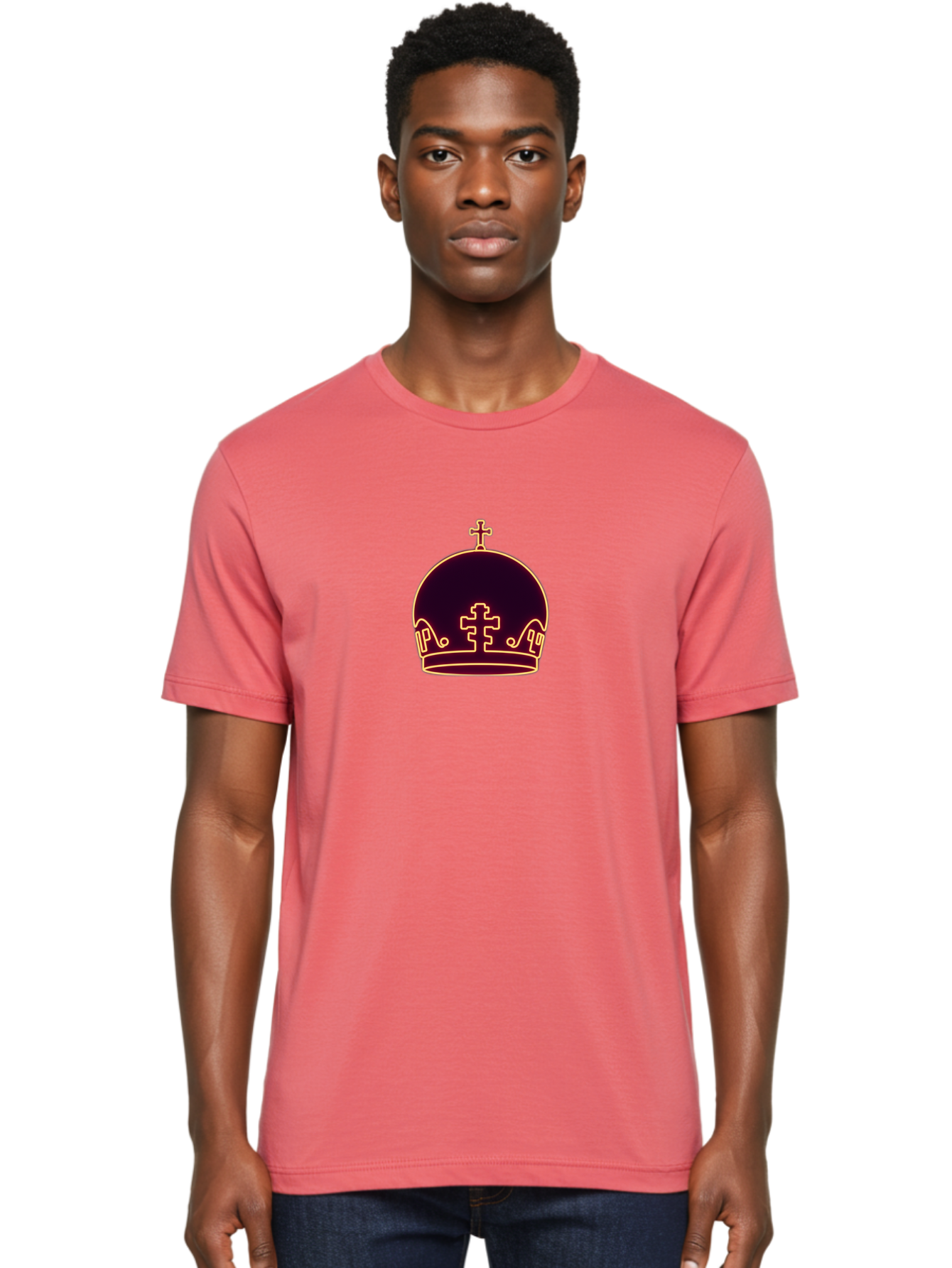 Orthodox-Crown-4 Men'S Graphic Tee, 100% Cotton, Comfortable Casual Summer Wear, Machine Washable, Vintage Camera, Old Camera, Antique Camera, Black Camera, Classic Photography, Photography Equipment, Nostalgic Device, Film Camera, Camera Art Bag907
