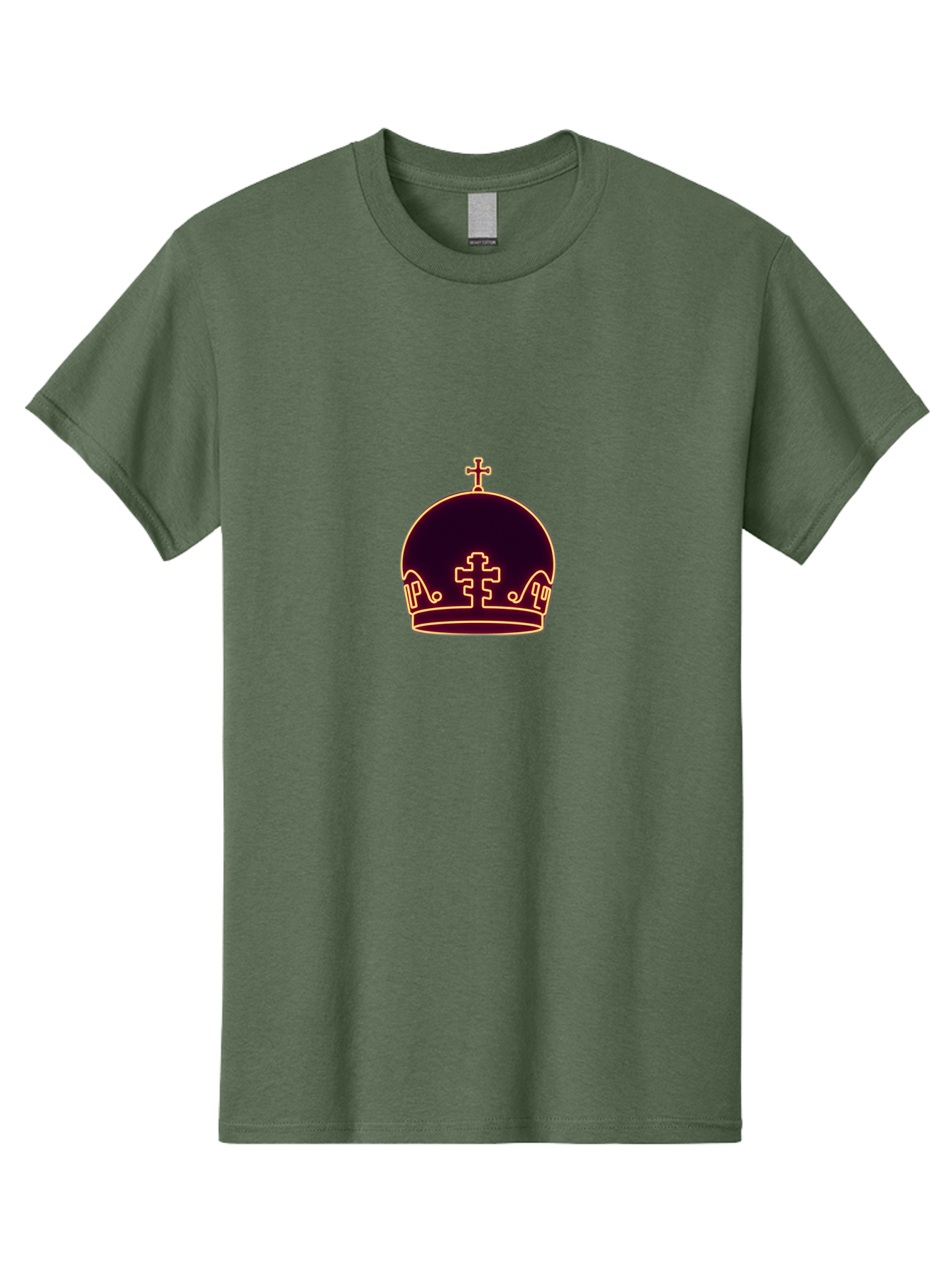 Orthodox-Crown-4 Men'S Graphic Tee, 100% Cotton, Comfortable Casual Summer Wear, Machine Washable, Vintage Camera, Old Camera, Antique Camera, Black Camera, Classic Photography, Photography Equipment, Nostalgic Device, Film Camera, Camera Art Bag907