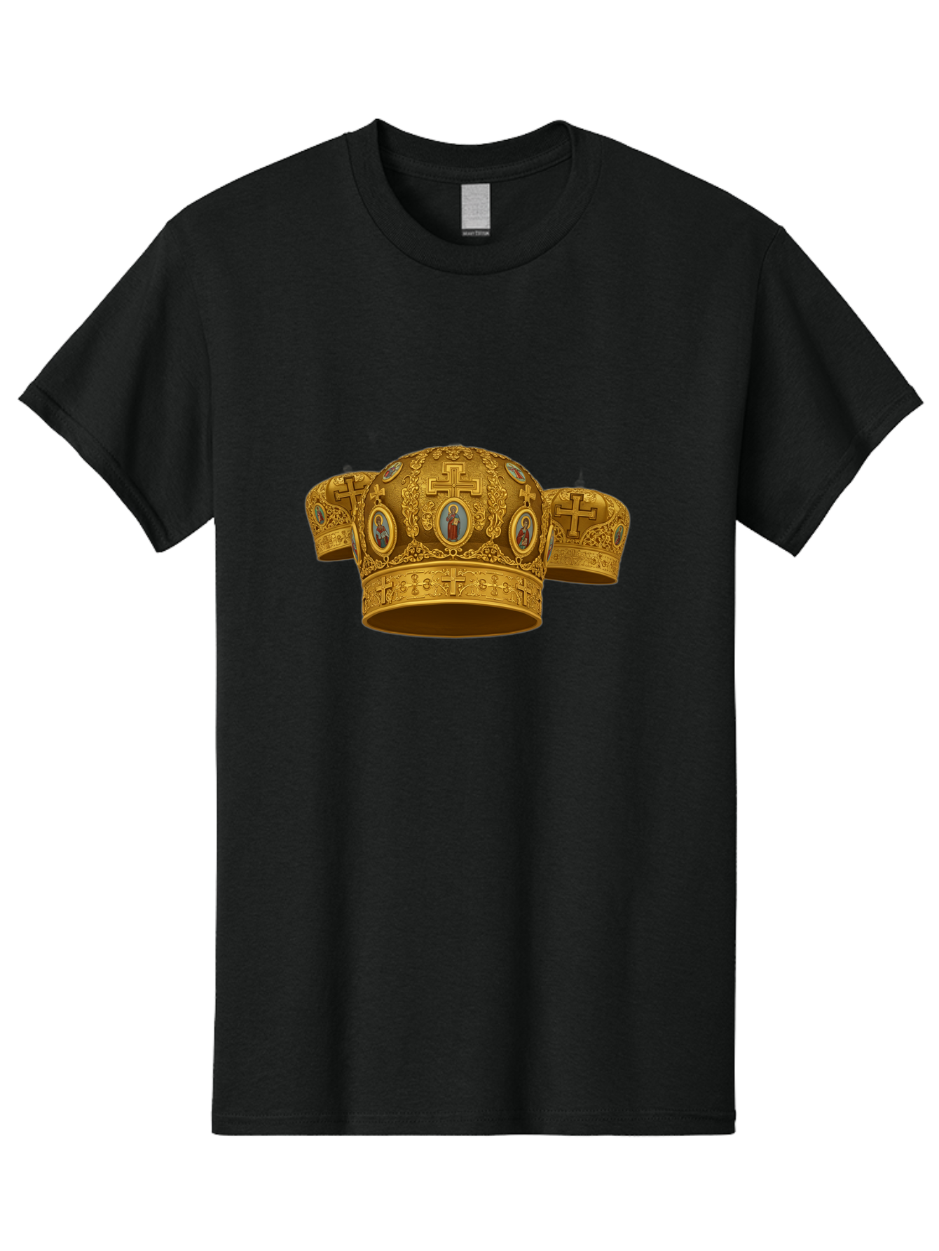 Orthodox-Crown Men'S Graphic Tee, 100% Cotton, Comfortable Casual Summer Wear, Machine Washable, Vintage Camera, Old Camera, Antique Camera, Black Camera, Classic Photography, Photography Equipment, Nostalgic Device, Film Camera, Camera Art Bag908