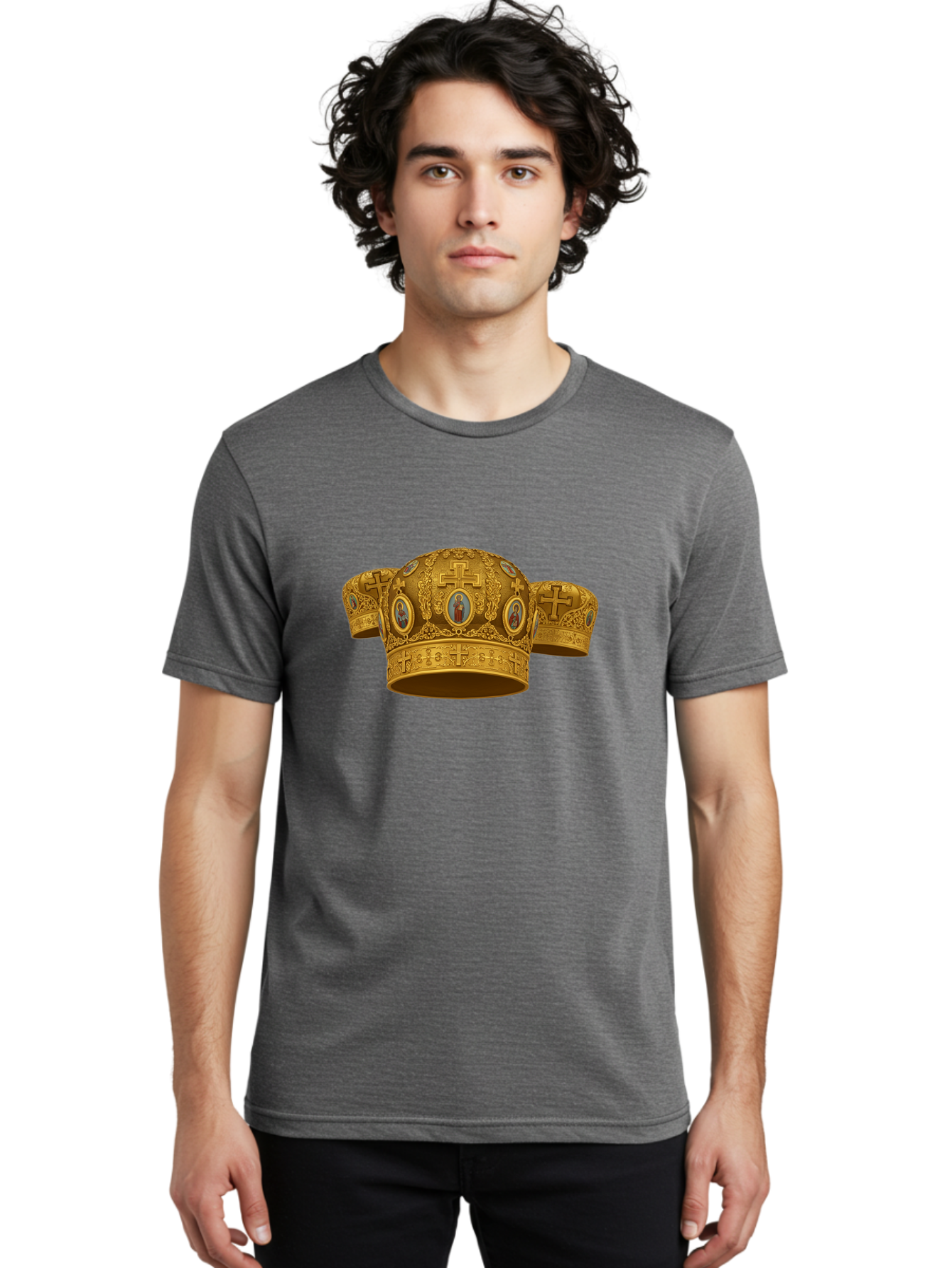 Orthodox-Crown Men'S Graphic Tee, 100% Cotton, Comfortable Casual Summer Wear, Machine Washable, Vintage Camera, Old Camera, Antique Camera, Black Camera, Classic Photography, Photography Equipment, Nostalgic Device, Film Camera, Camera Art Bag908