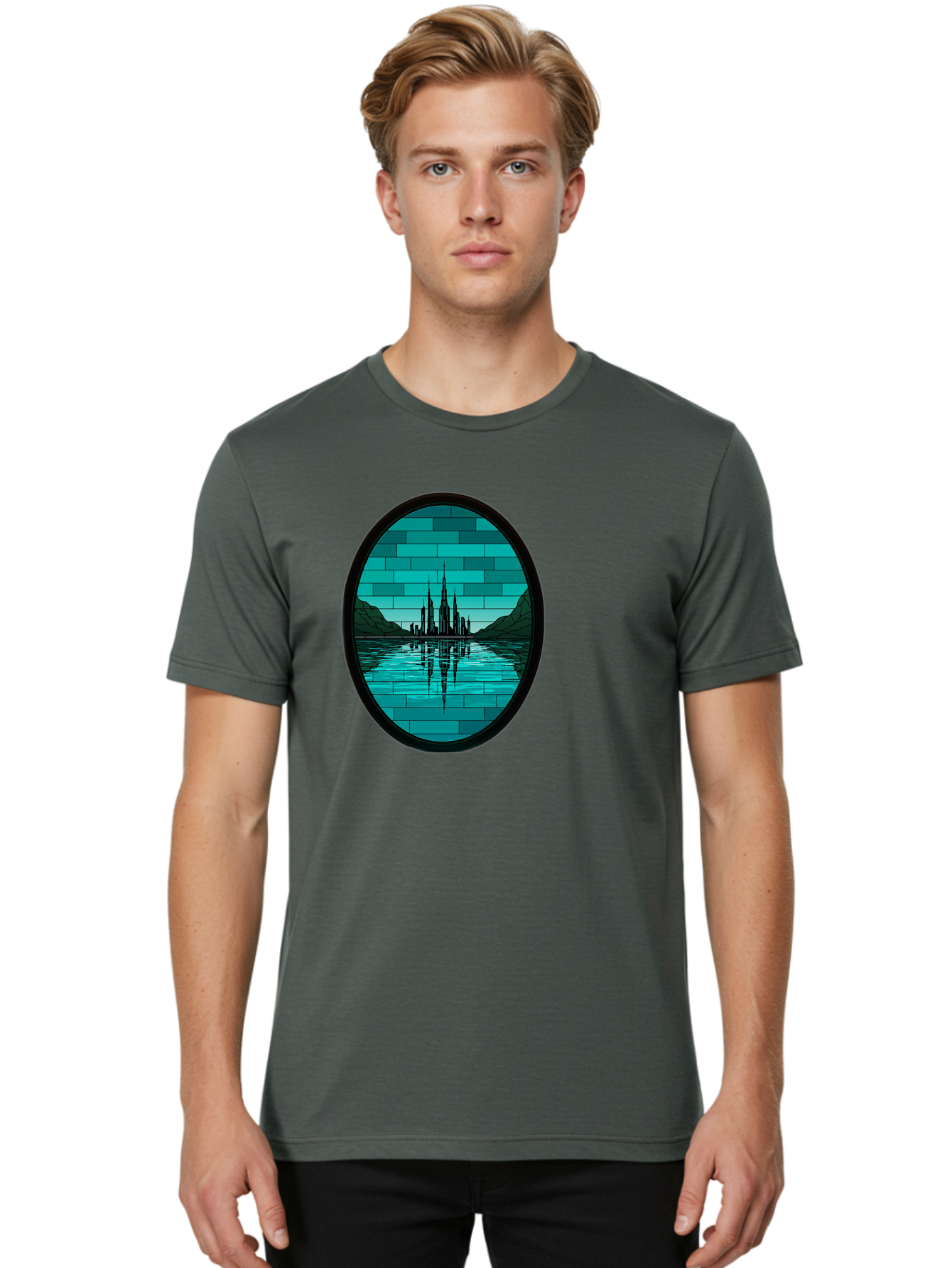 Oval-Window Men'S Graphic Tee, 100% Cotton, Comfortable Casual Summer Wear, Machine Washable, Vintage Camera, Old Camera, Antique Camera, Black Camera, Classic Photography, Photography Equipment, Nostalgic Device, Film Camera, Camera Art Bag909