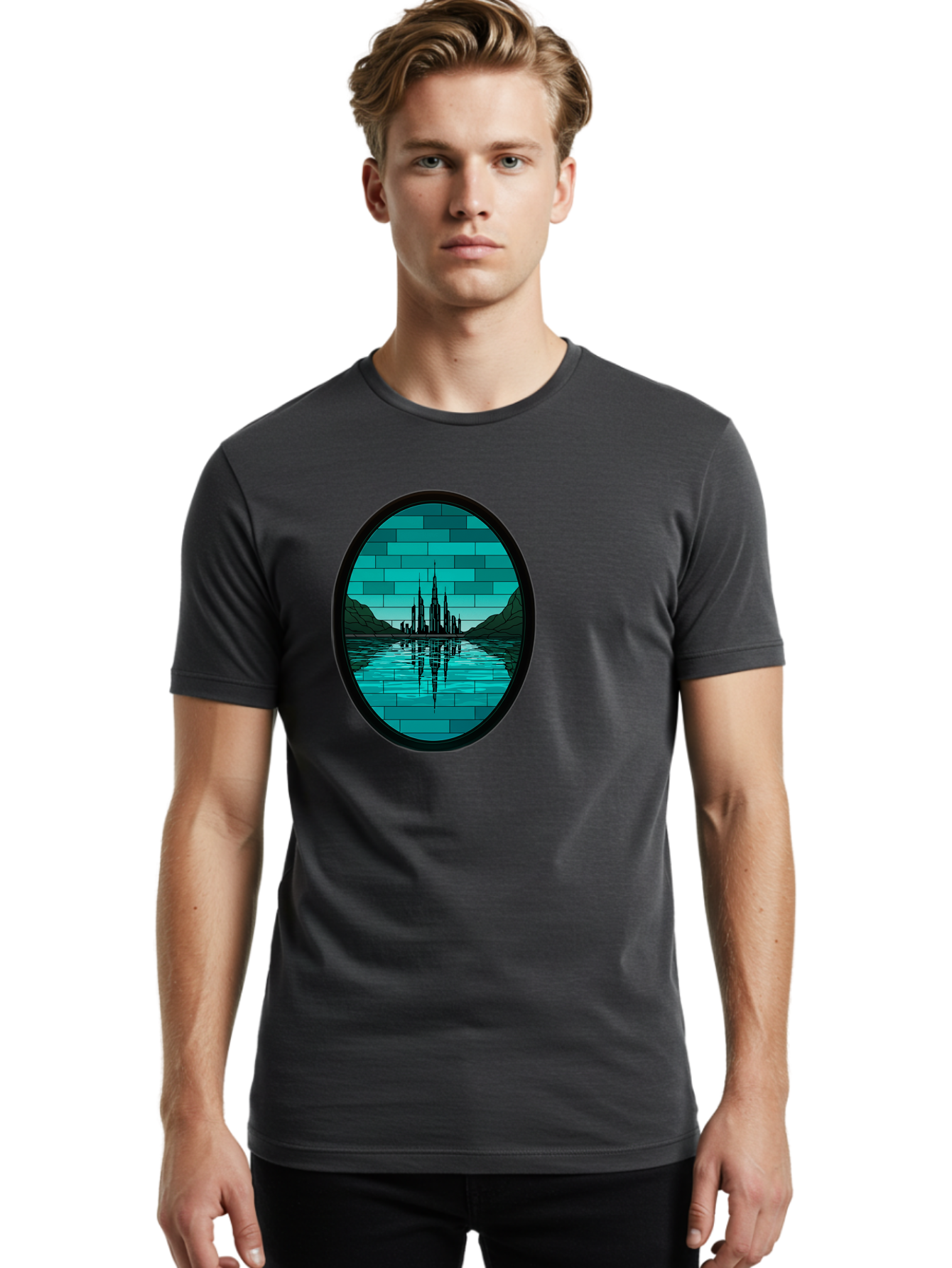 Oval-Window Men'S Graphic Tee, 100% Cotton, Comfortable Casual Summer Wear, Machine Washable, Vintage Camera, Old Camera, Antique Camera, Black Camera, Classic Photography, Photography Equipment, Nostalgic Device, Film Camera, Camera Art Bag909