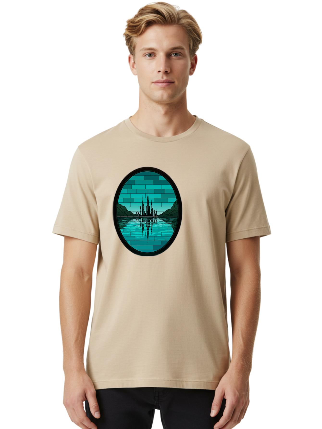 Oval-Window Men'S Graphic Tee, 100% Cotton, Comfortable Casual Summer Wear, Machine Washable, Vintage Camera, Old Camera, Antique Camera, Black Camera, Classic Photography, Photography Equipment, Nostalgic Device, Film Camera, Camera Art Bag909