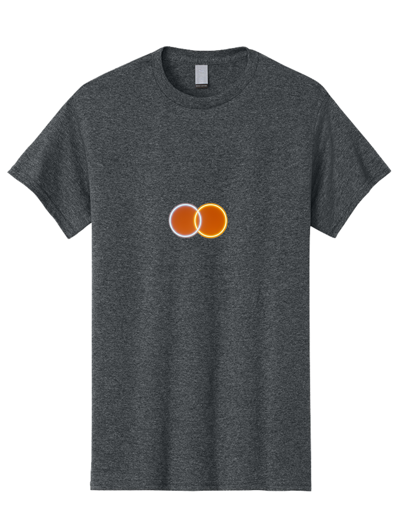 Overlapping-Circles-1 Men'S Graphic Tee, 100% Cotton, Comfortable Casual Summer Wear, Machine Washable, Vintage Camera, Old Camera, Antique Camera, Black Camera, Classic Photography, Photography Equipment, Nostalgic Device, Film Camera, Bag910