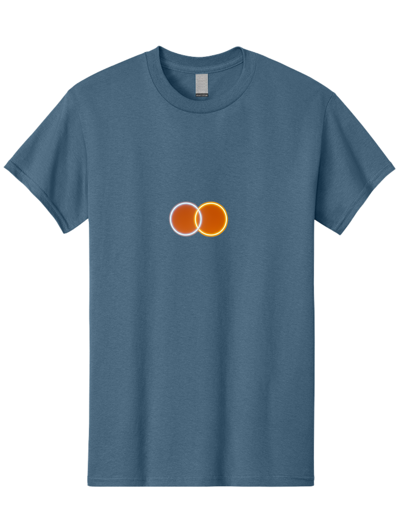 Overlapping-Circles-1 Men'S Graphic Tee, 100% Cotton, Comfortable Casual Summer Wear, Machine Washable, Vintage Camera, Old Camera, Antique Camera, Black Camera, Classic Photography, Photography Equipment, Nostalgic Device, Film Camera, Bag910
