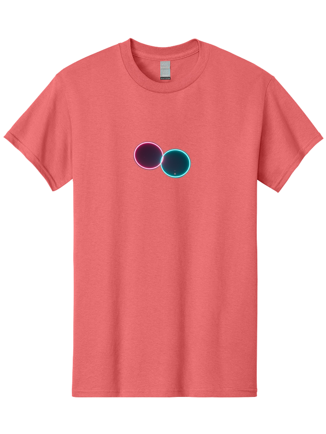 Overlapping-Circles-2 Men'S Graphic Tee, 100% Cotton, Comfortable Casual Summer Wear, Machine Washable, Vintage Camera, Old Camera, Antique Camera, Black Camera, Classic Photography, Photography Equipment, Nostalgic Device, Film Camera, Bag911