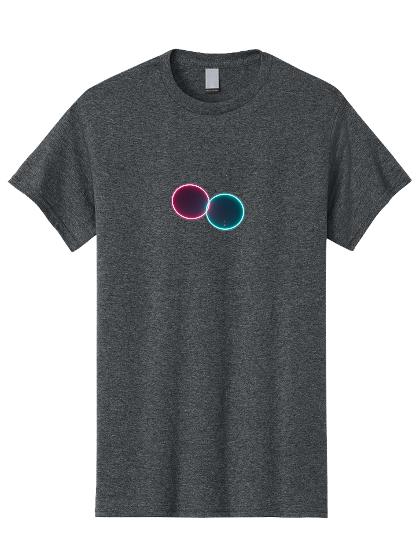 Overlapping-Circles-2 Men'S Graphic Tee, 100% Cotton, Comfortable Casual Summer Wear, Machine Washable, Vintage Camera, Old Camera, Antique Camera, Black Camera, Classic Photography, Photography Equipment, Nostalgic Device, Film Camera, Bag911