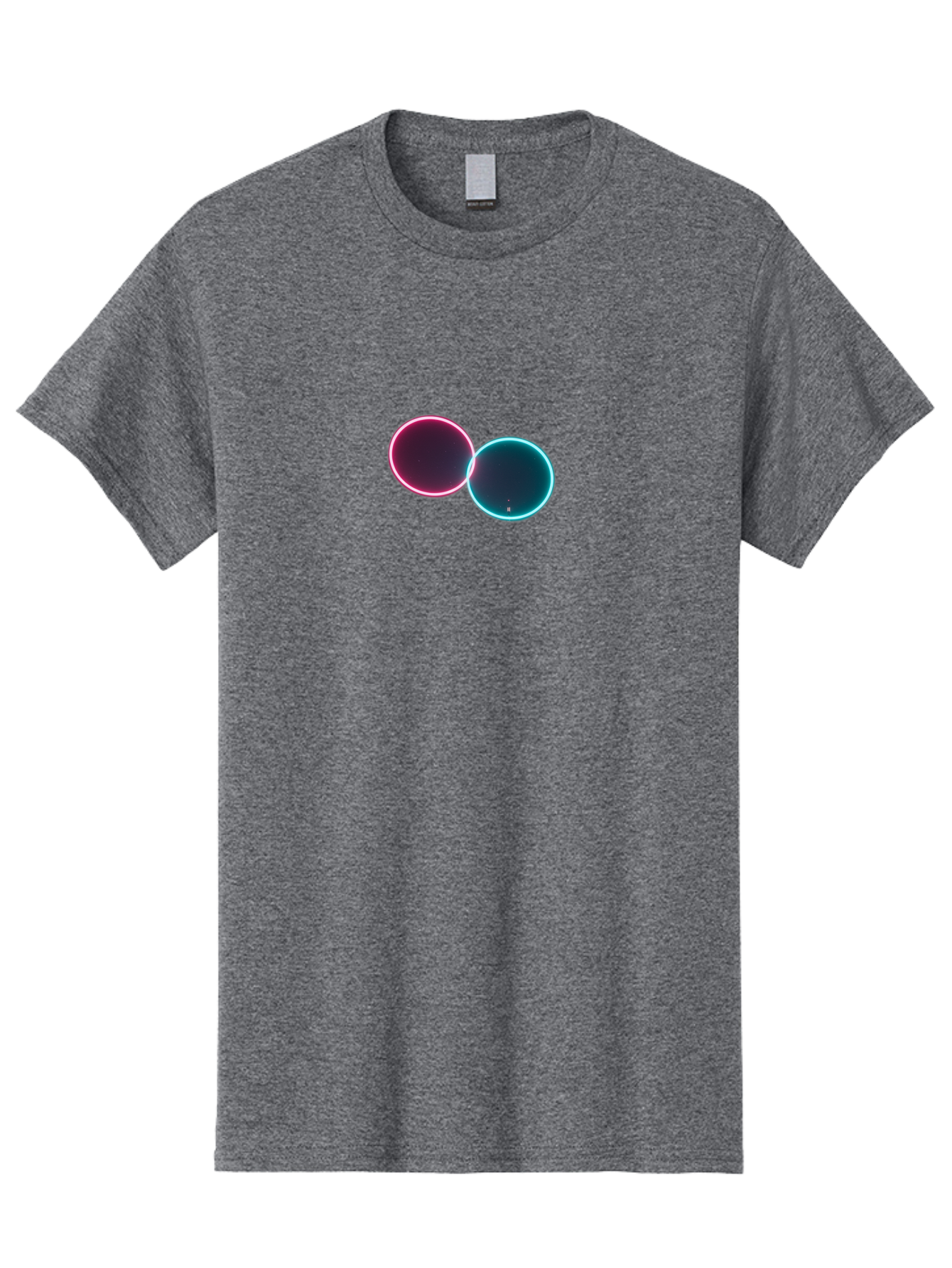 Overlapping-Circles-2 Men'S Graphic Tee, 100% Cotton, Comfortable Casual Summer Wear, Machine Washable, Vintage Camera, Old Camera, Antique Camera, Black Camera, Classic Photography, Photography Equipment, Nostalgic Device, Film Camera, Bag911