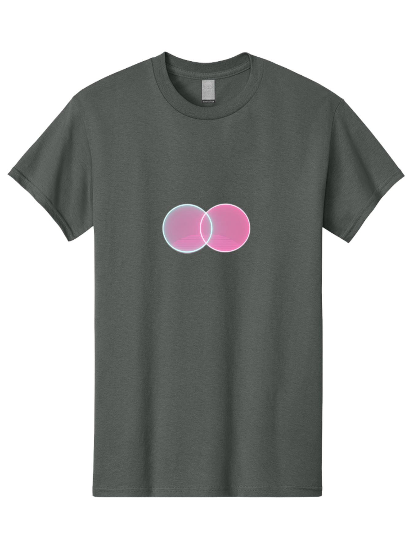 Overlapping-Circles-3 Men'S Graphic Tee, 100% Cotton, Comfortable Casual Summer Wear, Machine Washable, Vintage Camera, Old Camera, Antique Camera, Black Camera, Classic Photography, Photography Equipment, Nostalgic Device, Film Camera, Bag912