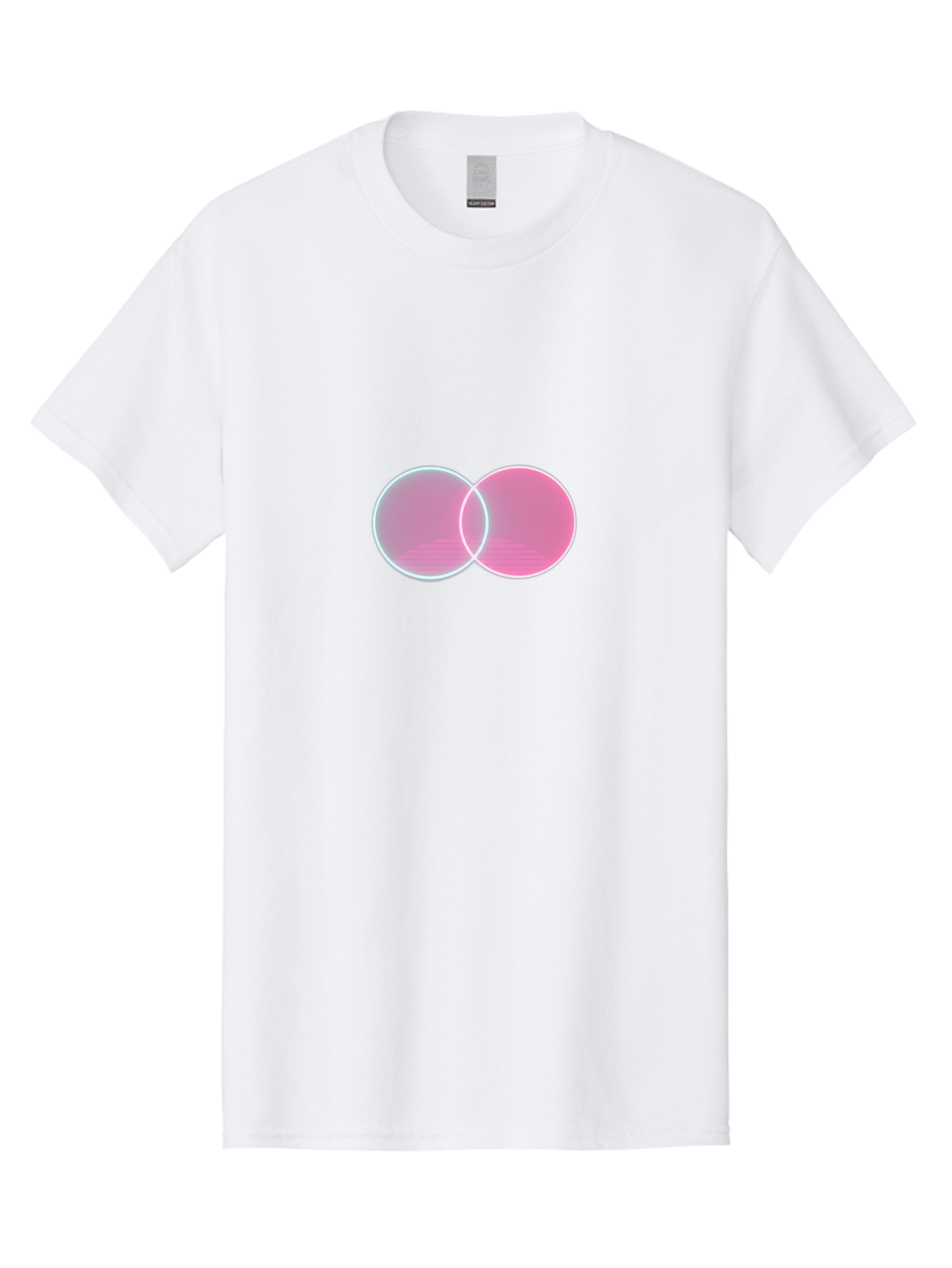 Overlapping-Circles-3 Men'S Graphic Tee, 100% Cotton, Comfortable Casual Summer Wear, Machine Washable, Vintage Camera, Old Camera, Antique Camera, Black Camera, Classic Photography, Photography Equipment, Nostalgic Device, Film Camera, Bag912