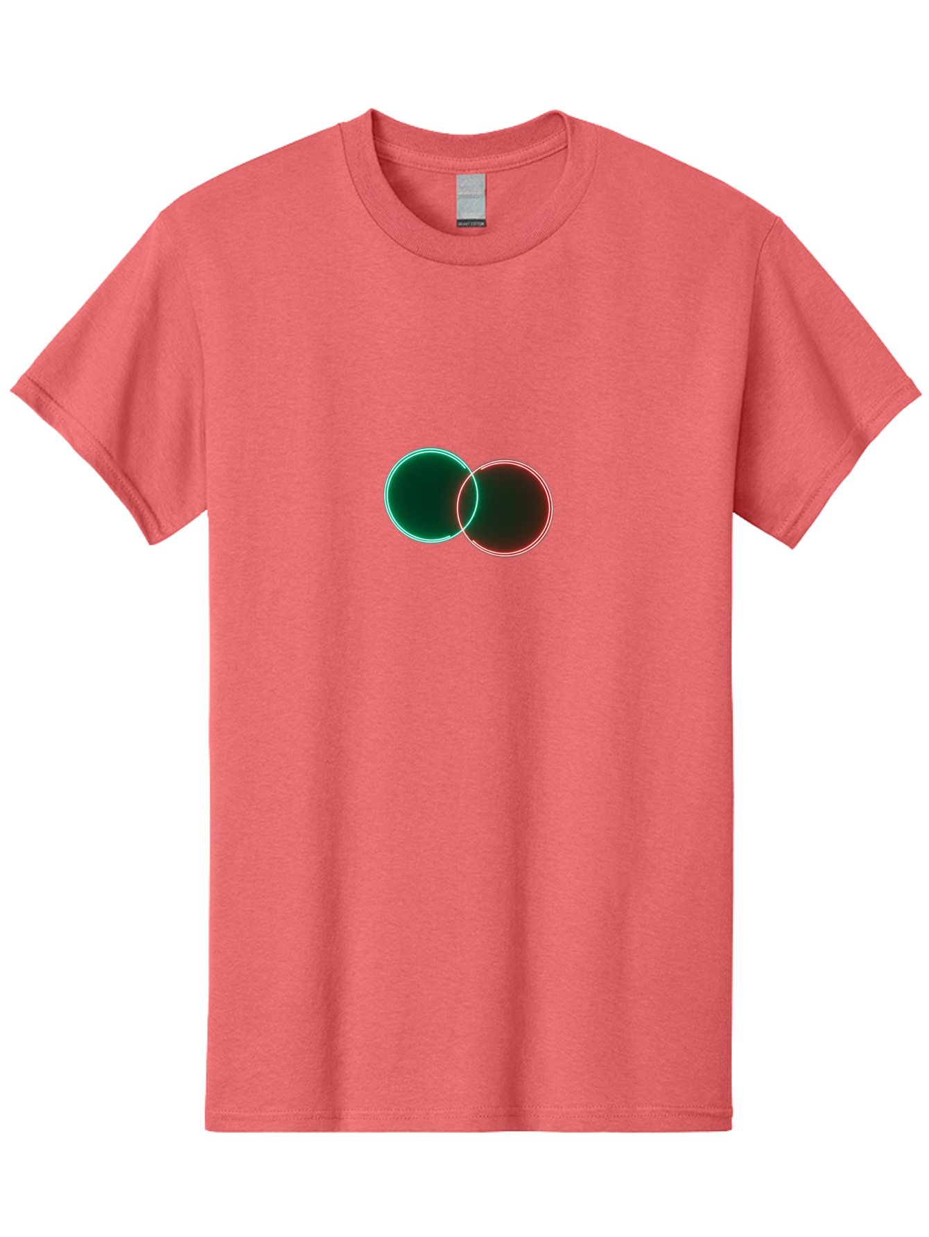 Overlapping-Circles-5 Men'S Graphic Tee, 100% Cotton, Comfortable Casual Summer Wear, Machine Washable, Vintage Camera, Old Camera, Antique Camera, Black Camera, Classic Photography, Photography Equipment, Nostalgic Device, Film Camera, Bag914